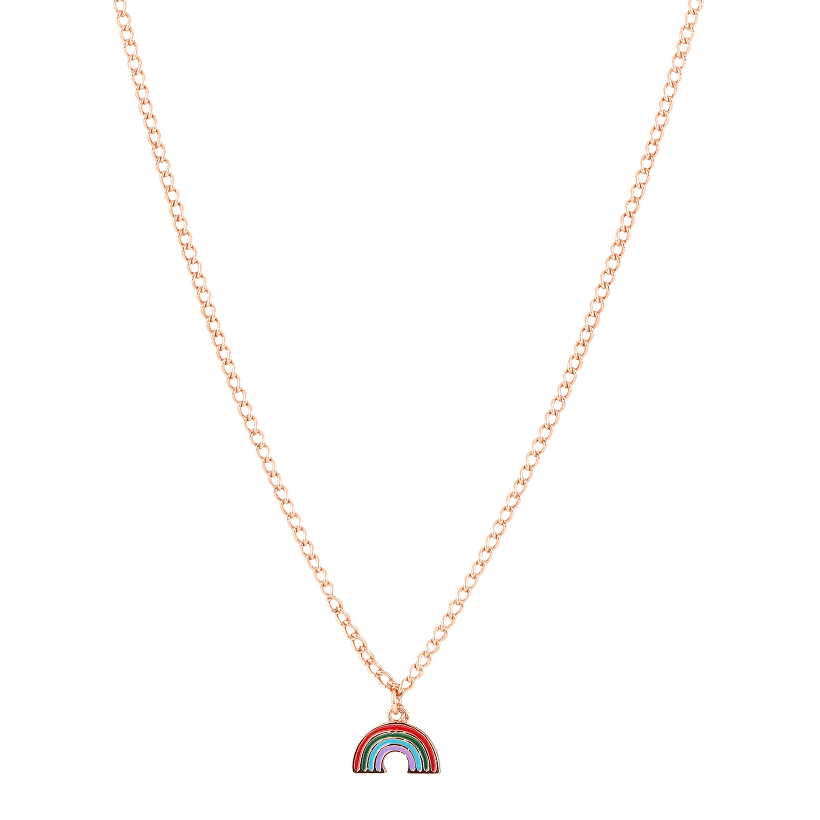 Rainbow Dreams Rosegold Necklace Charm - Image 4