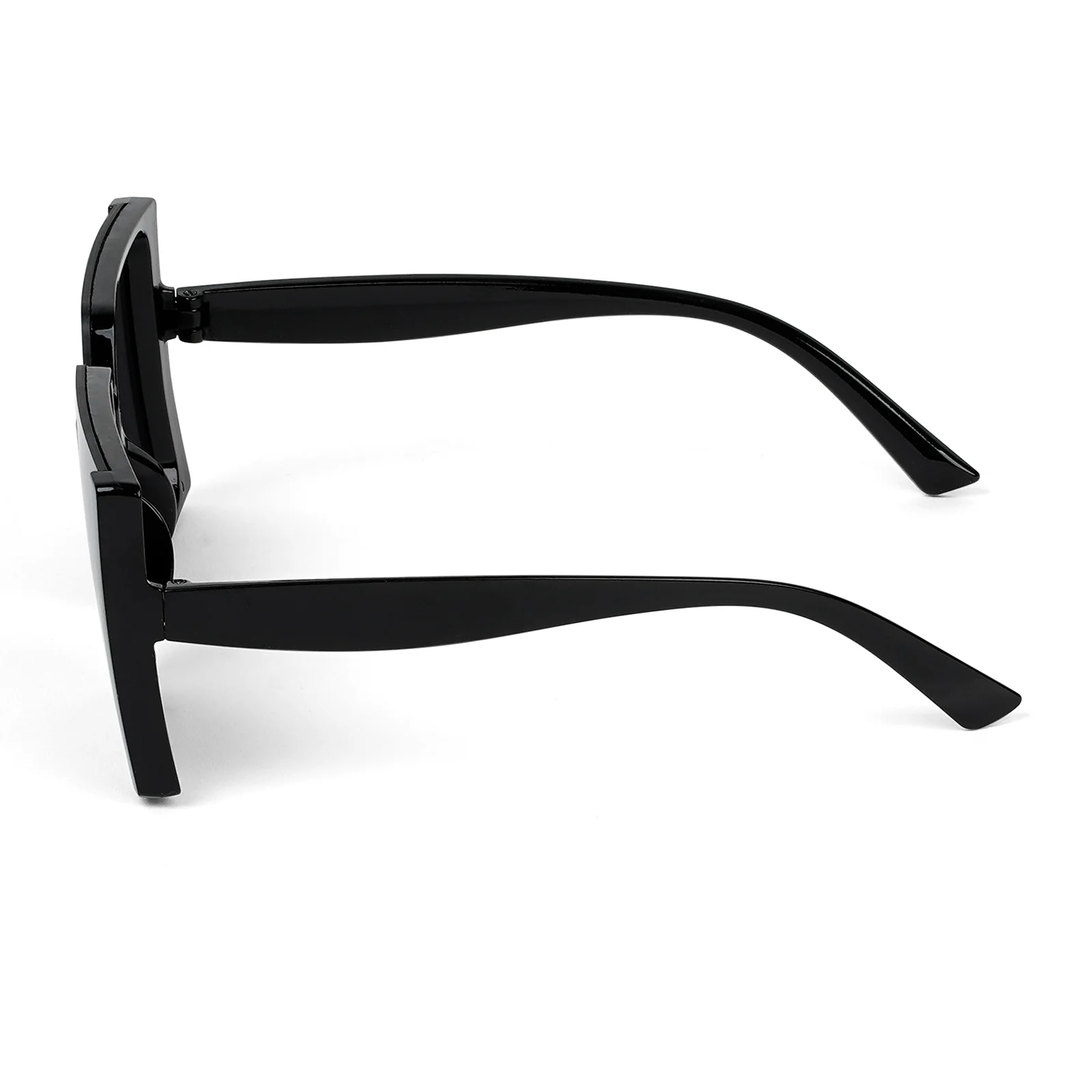 Rave Black Oversized Sunglasses - Image 5