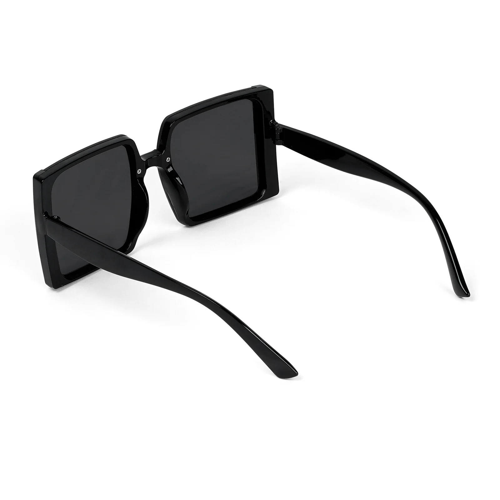 Rave Black Oversized Sunglasses - Image 6