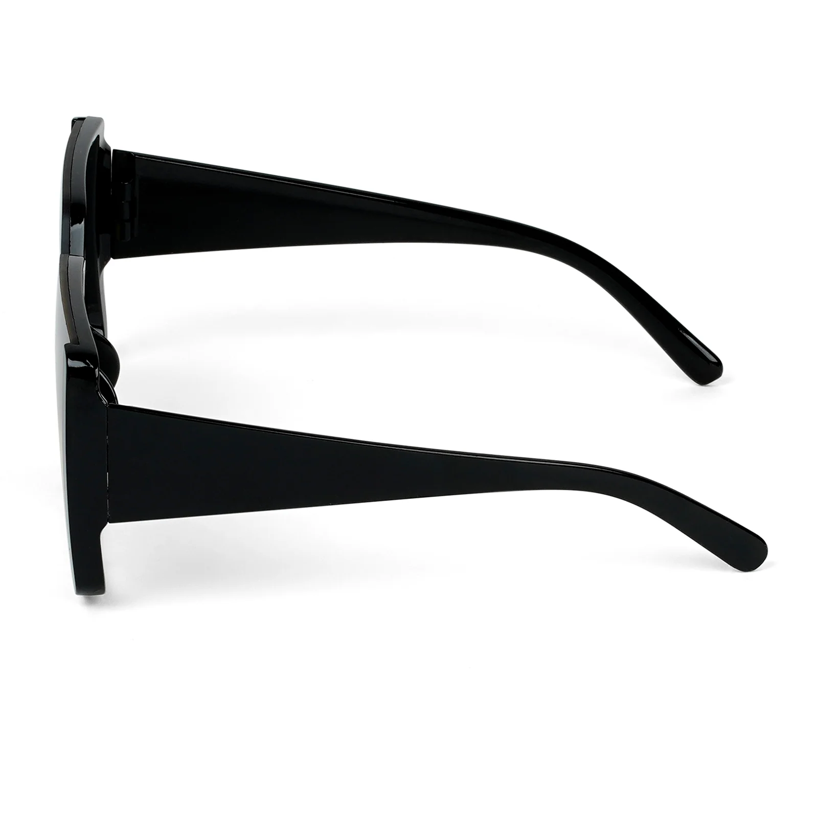 Rave Black & Yellow Oversized Sunglasses - Image 5
