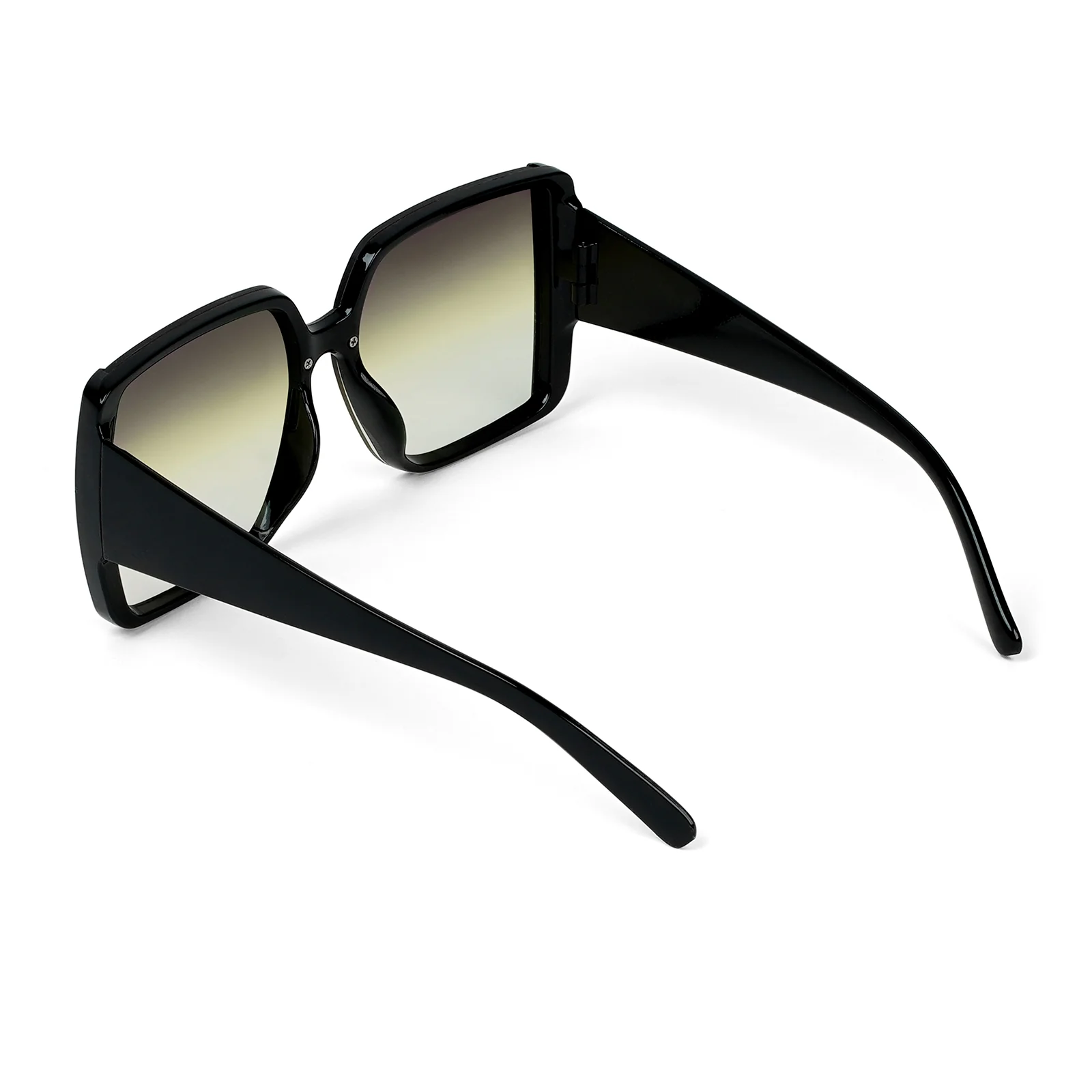 Rave Black & Yellow Oversized Sunglasses - Image 6