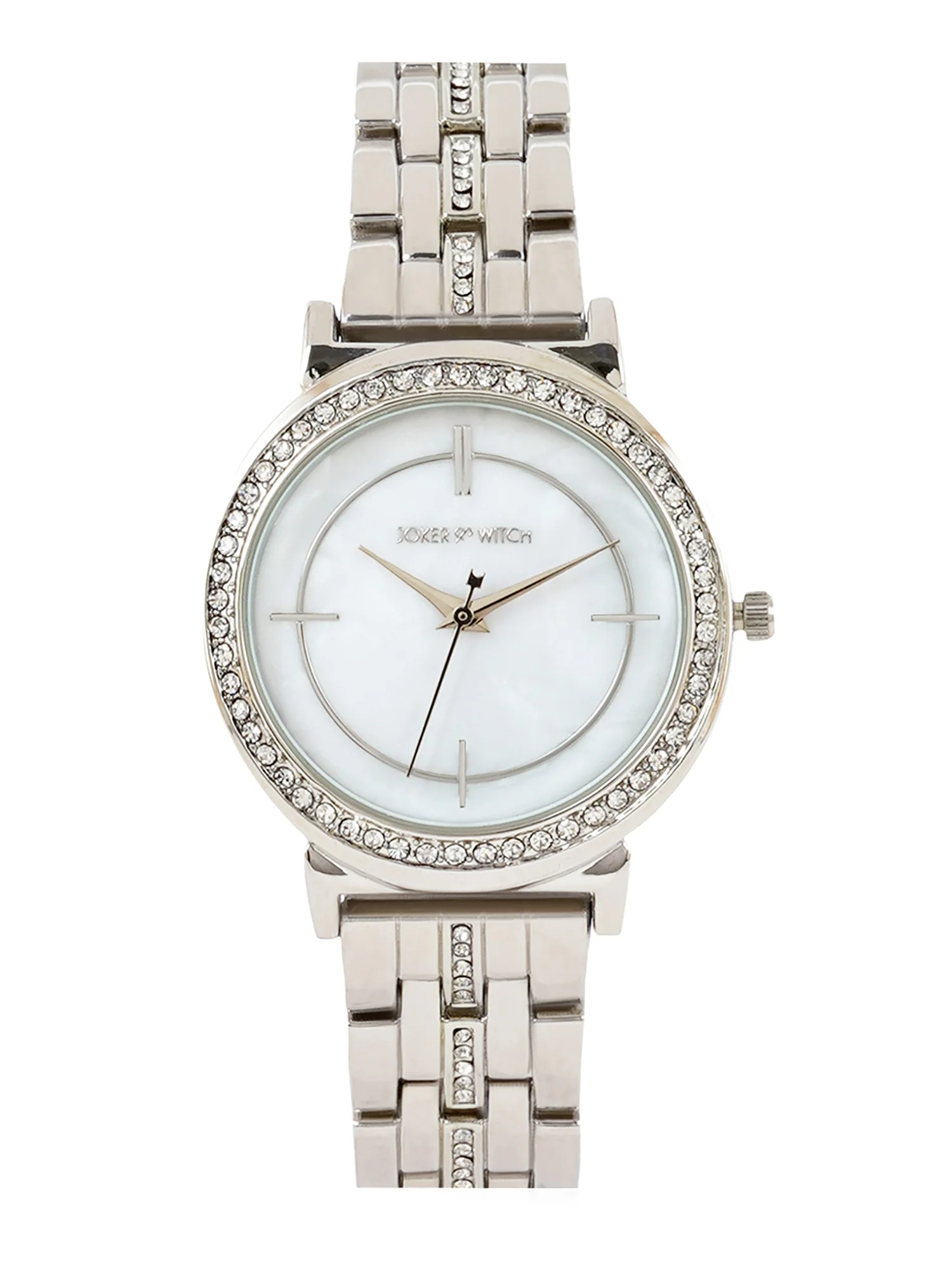 Rebecca Silver Watch Bracelet Stack - Image 2