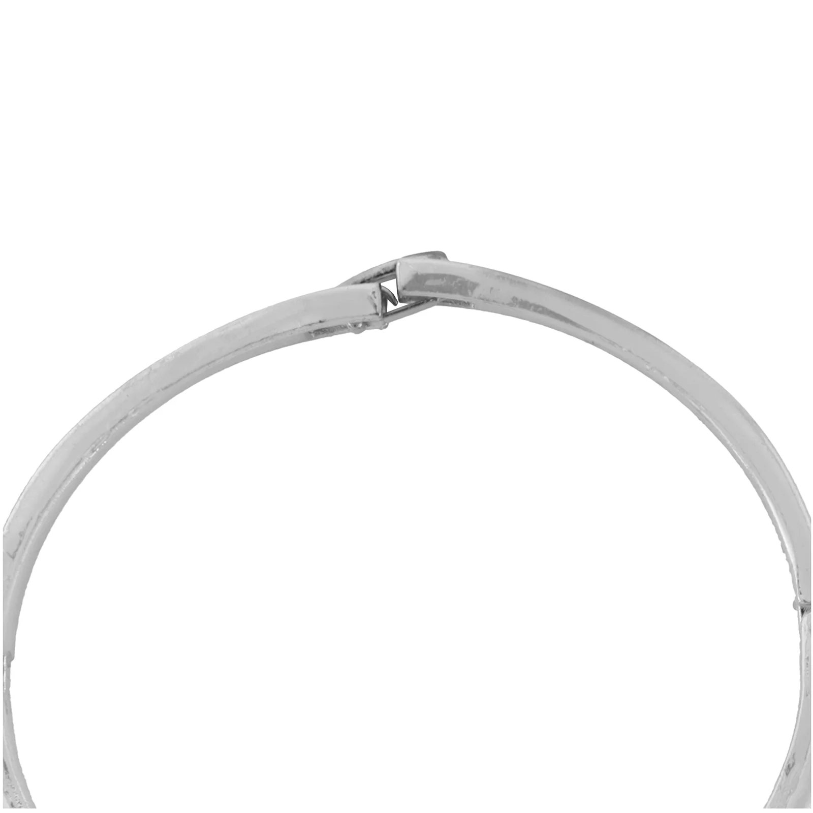 Rebecca Silver Watch Bracelet Stack - Image 5