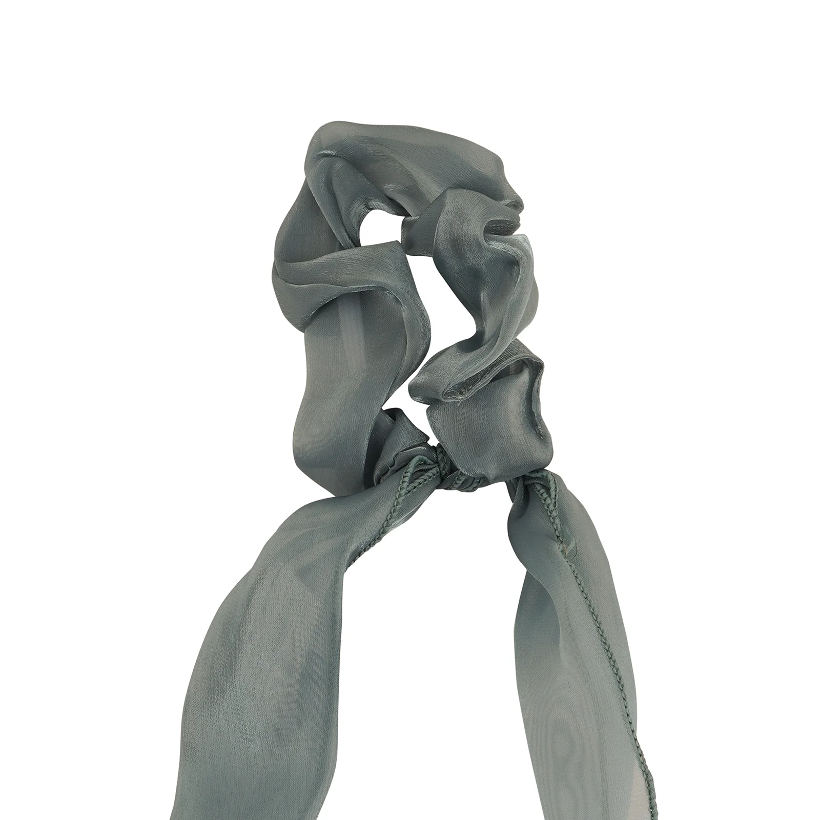 Remi Green Scarf Scrunchie - Image 5