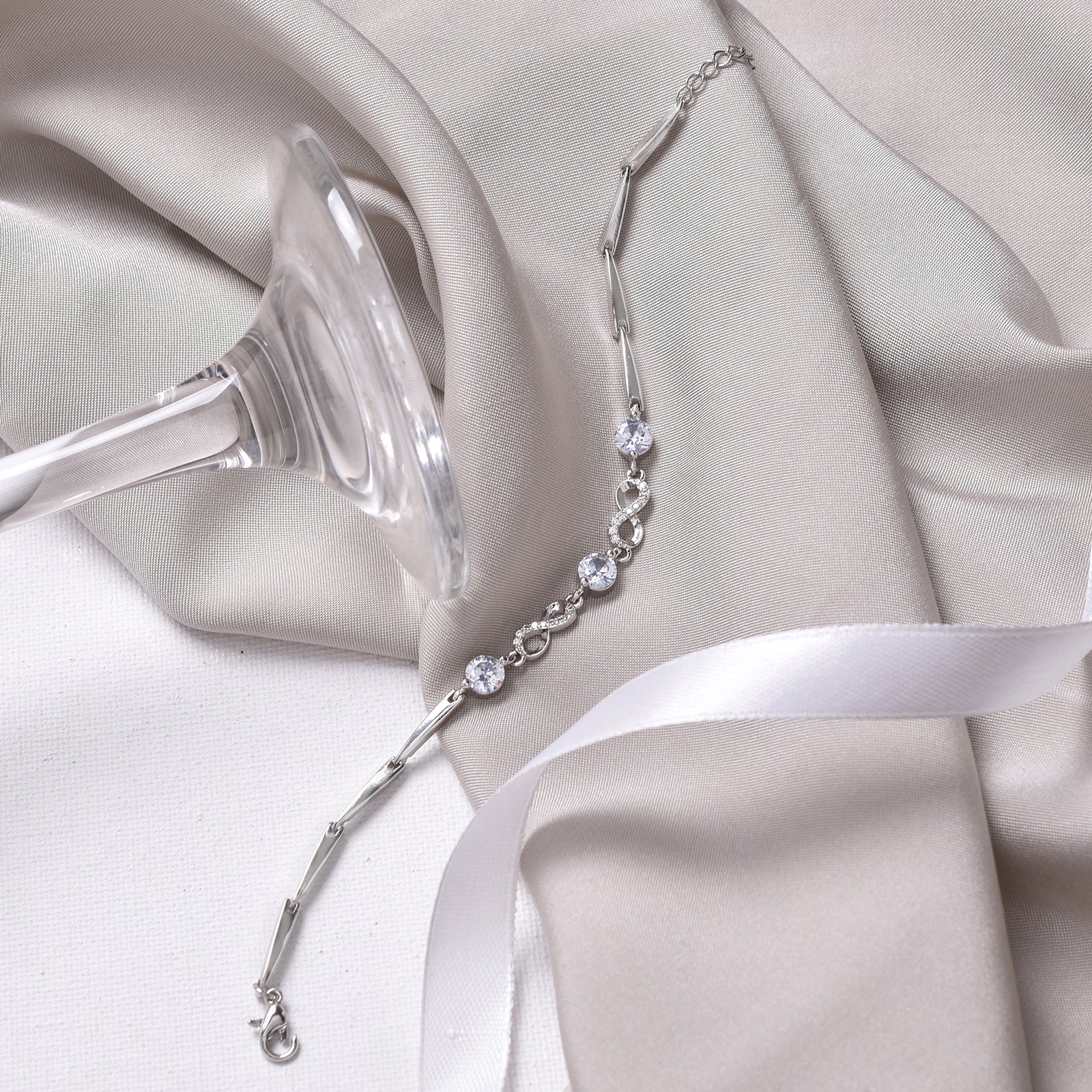 Remi Infinity Silver Bracelet - Image 2