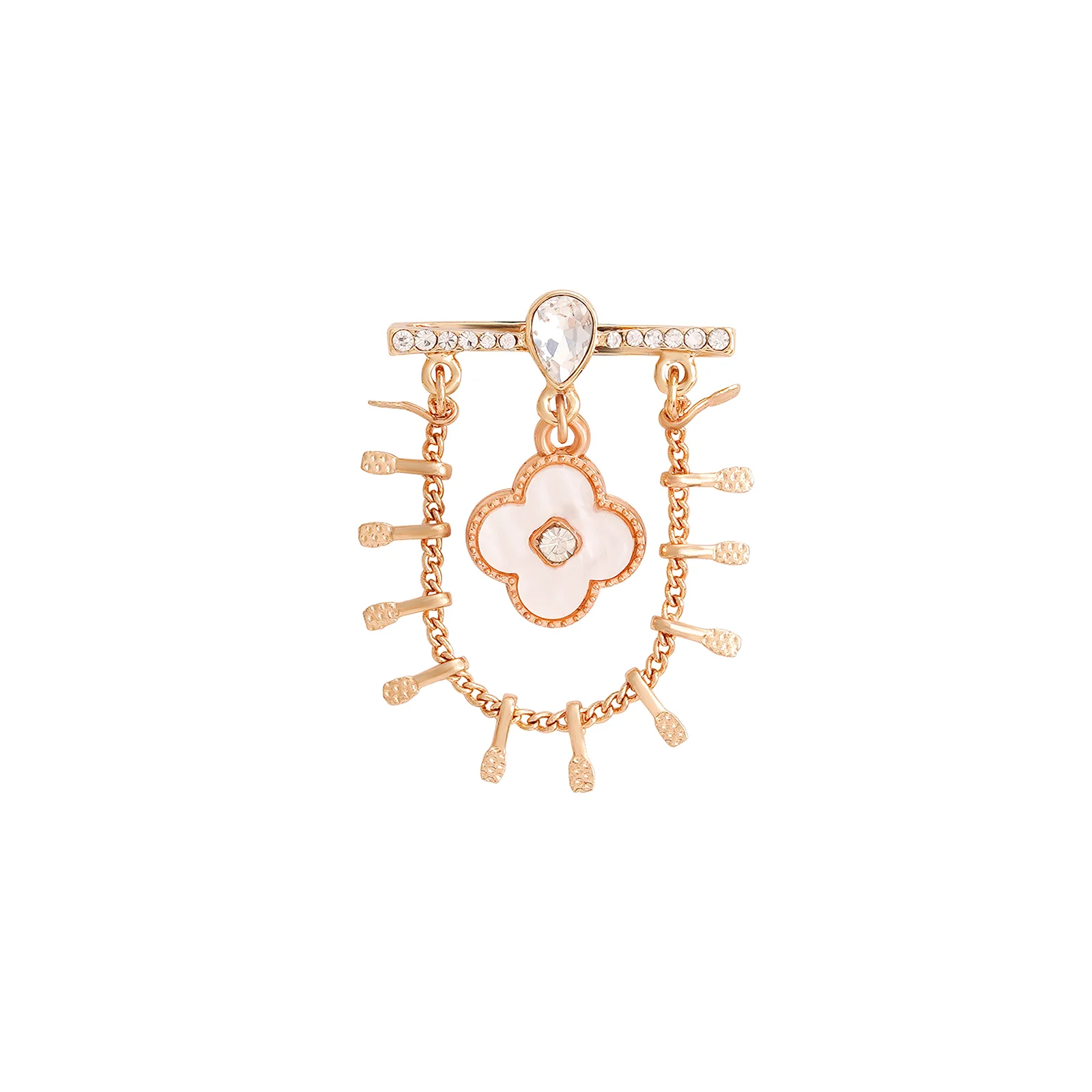 Rhythm Gold Ring Watch Charm - Image 3