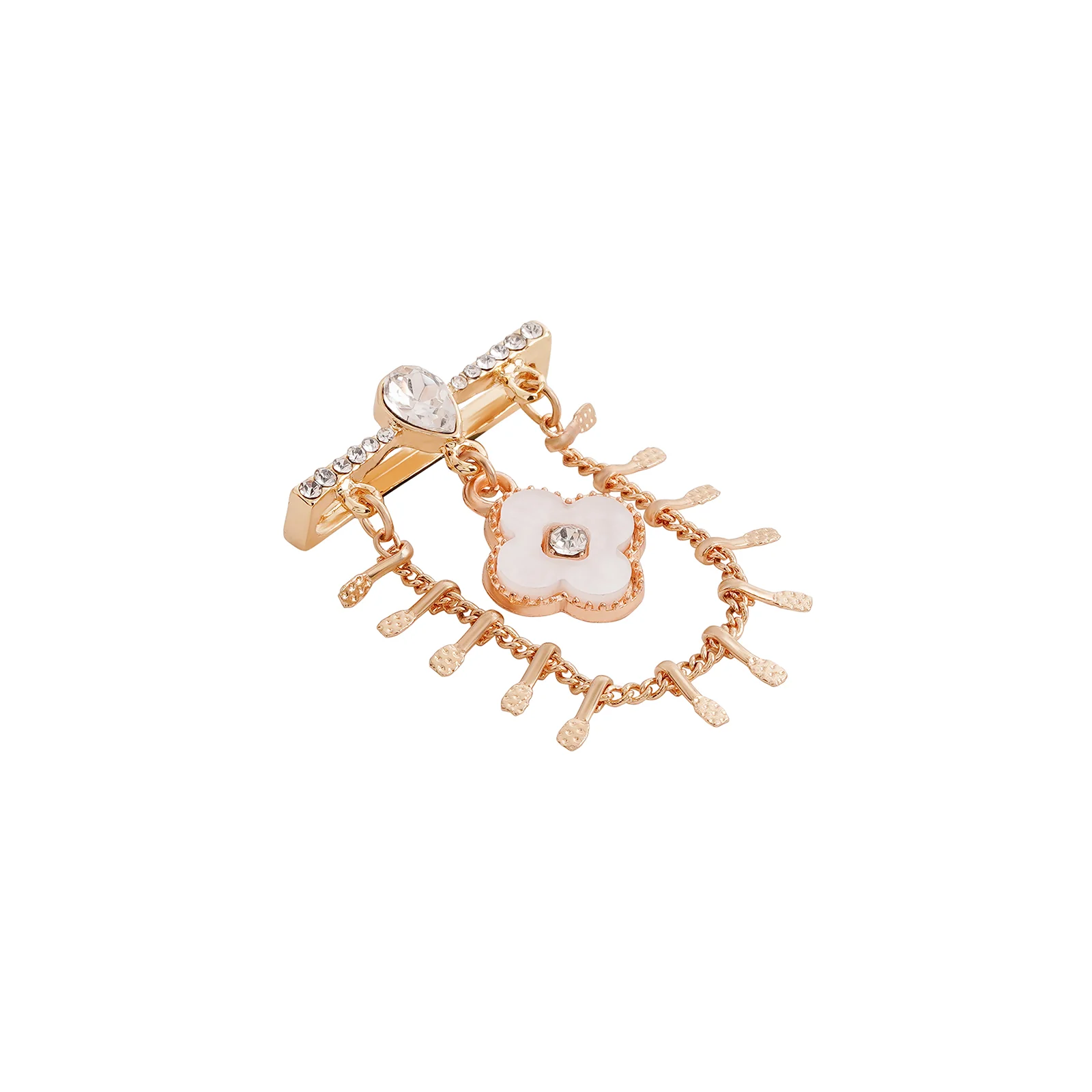 Rhythm Gold Ring Watch Charm - Image 5