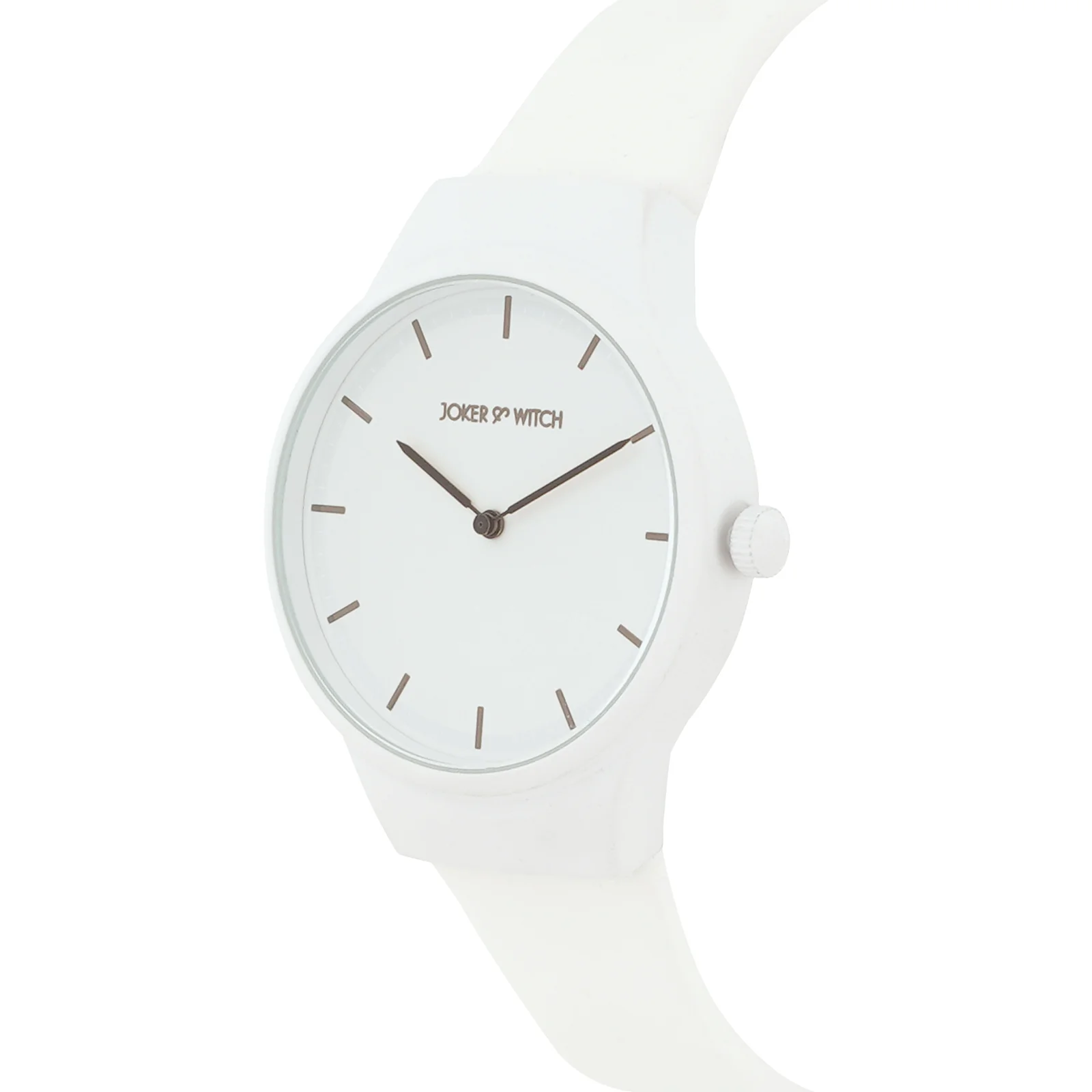 Riviera White Large Dial Silicone Strap Unisex Watch - Image 5