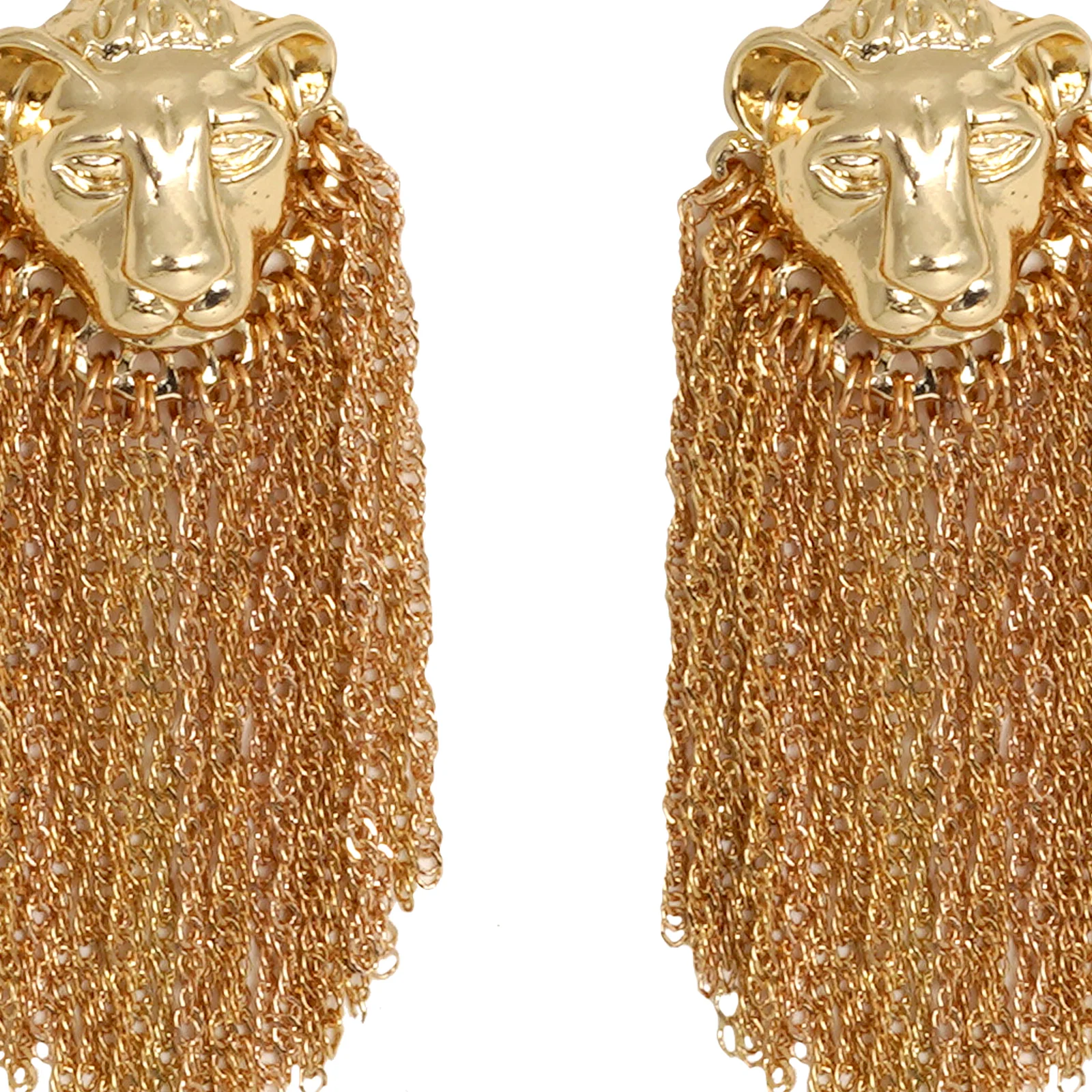 Roar Gold Chunky Earrings - Image 3
