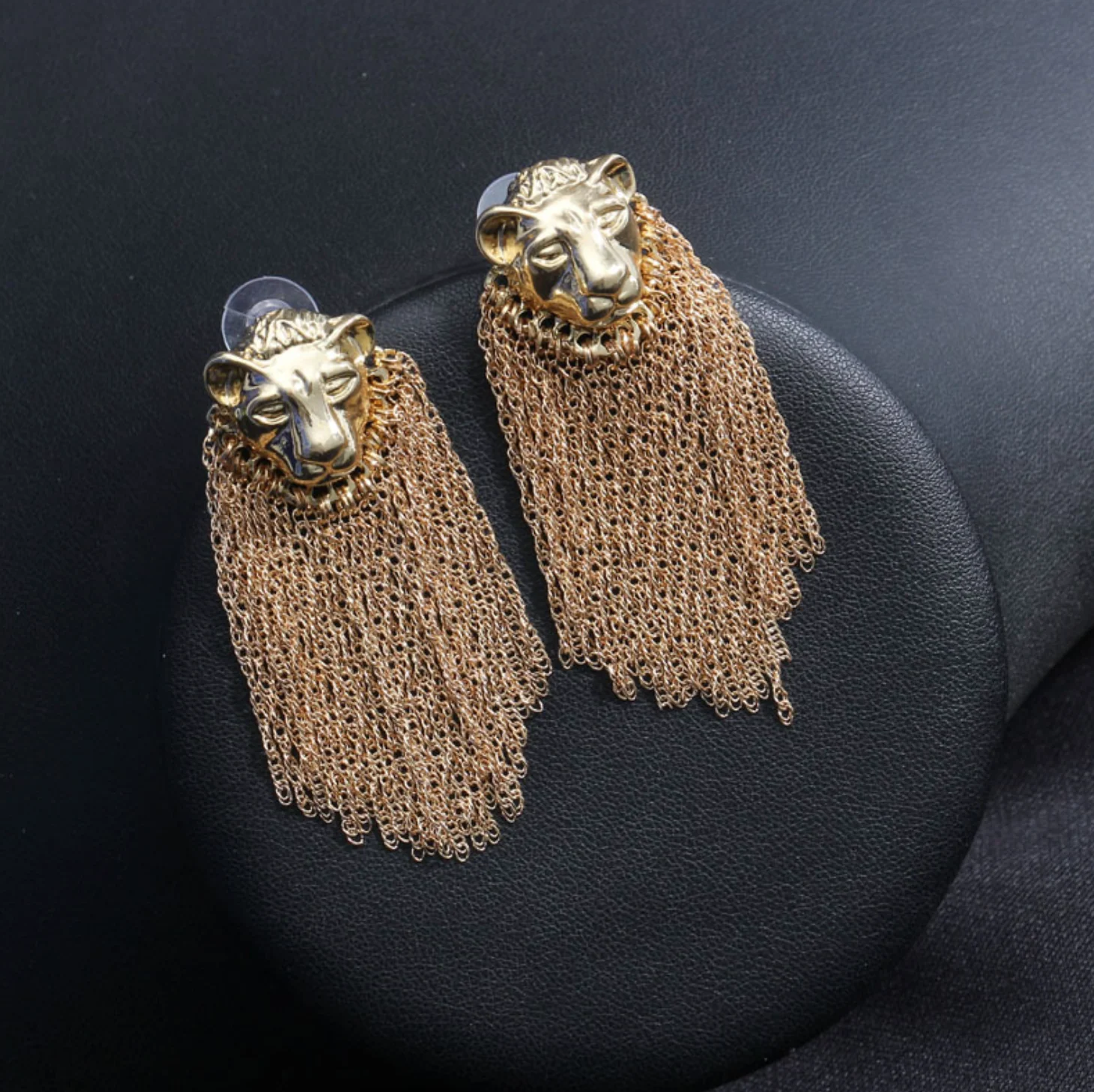Roar Gold Chunky Earrings - Image 6
