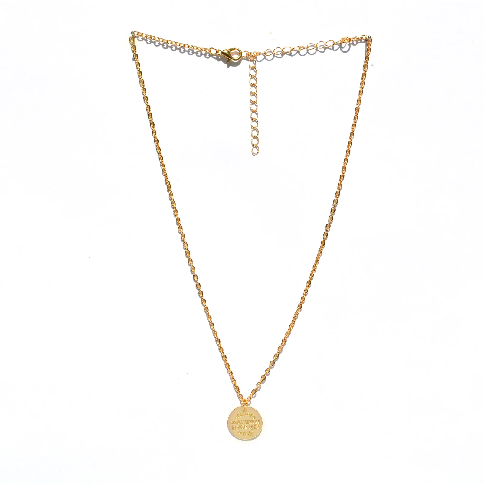 Roman Multi Pendant Layered Necklace - Image 7