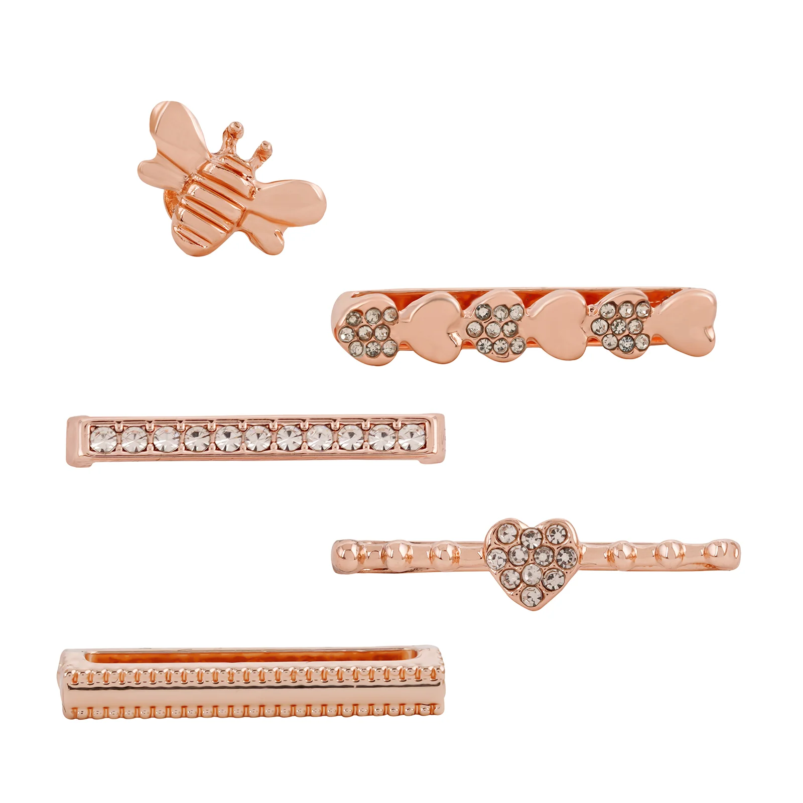 Romantic Buzz Rosegold Ring Watch Charm - Image 3