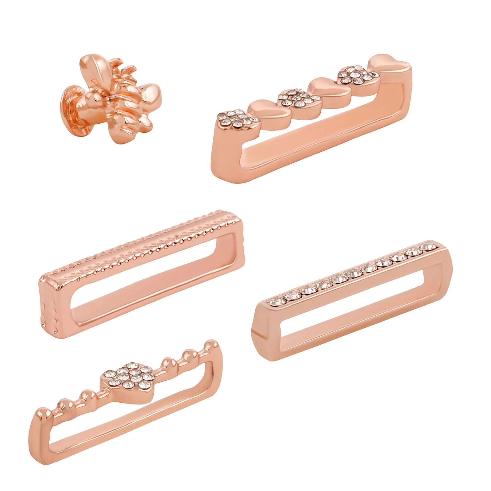 Romantic Buzz Rosegold Ring Watch Charm - Image 4