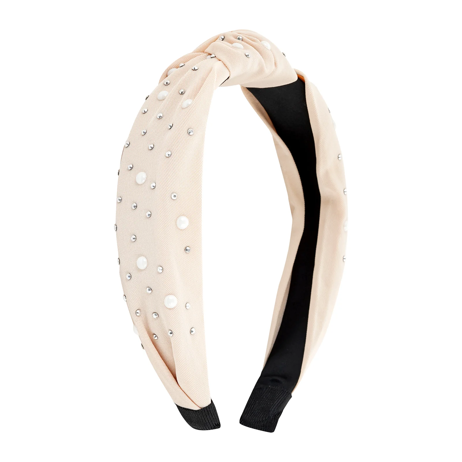 Ronnie Pearl Beige Hairband - Image 3