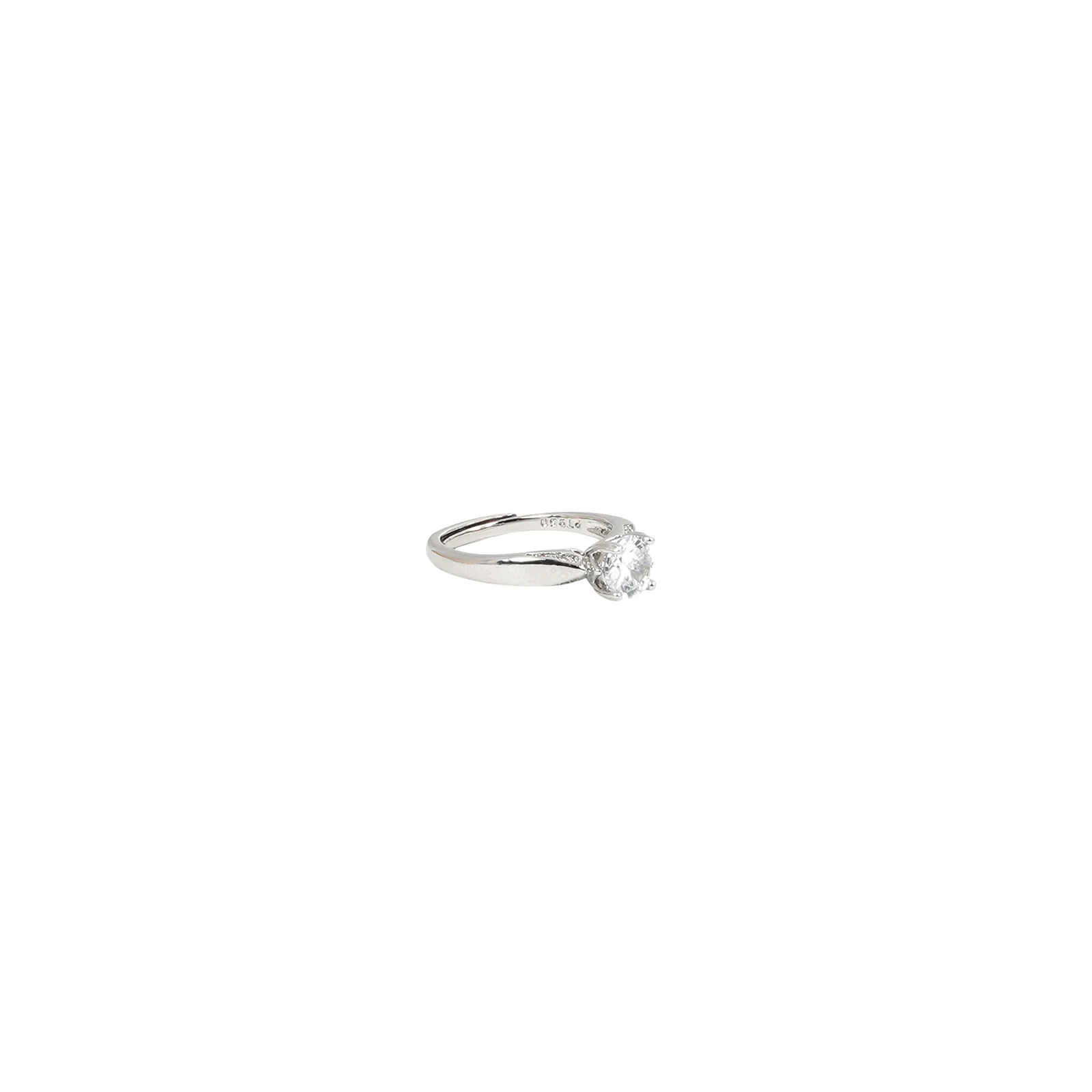 Rora Square Cut Silver Ring - Image 4