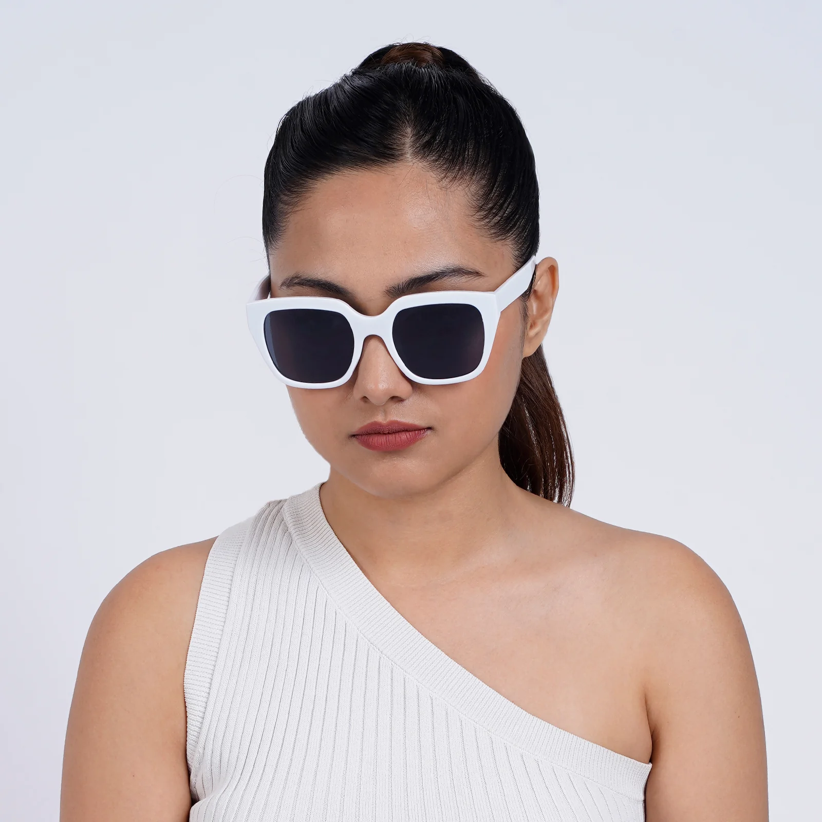 Rosalia White Butterfly Sunglasses - Image 2