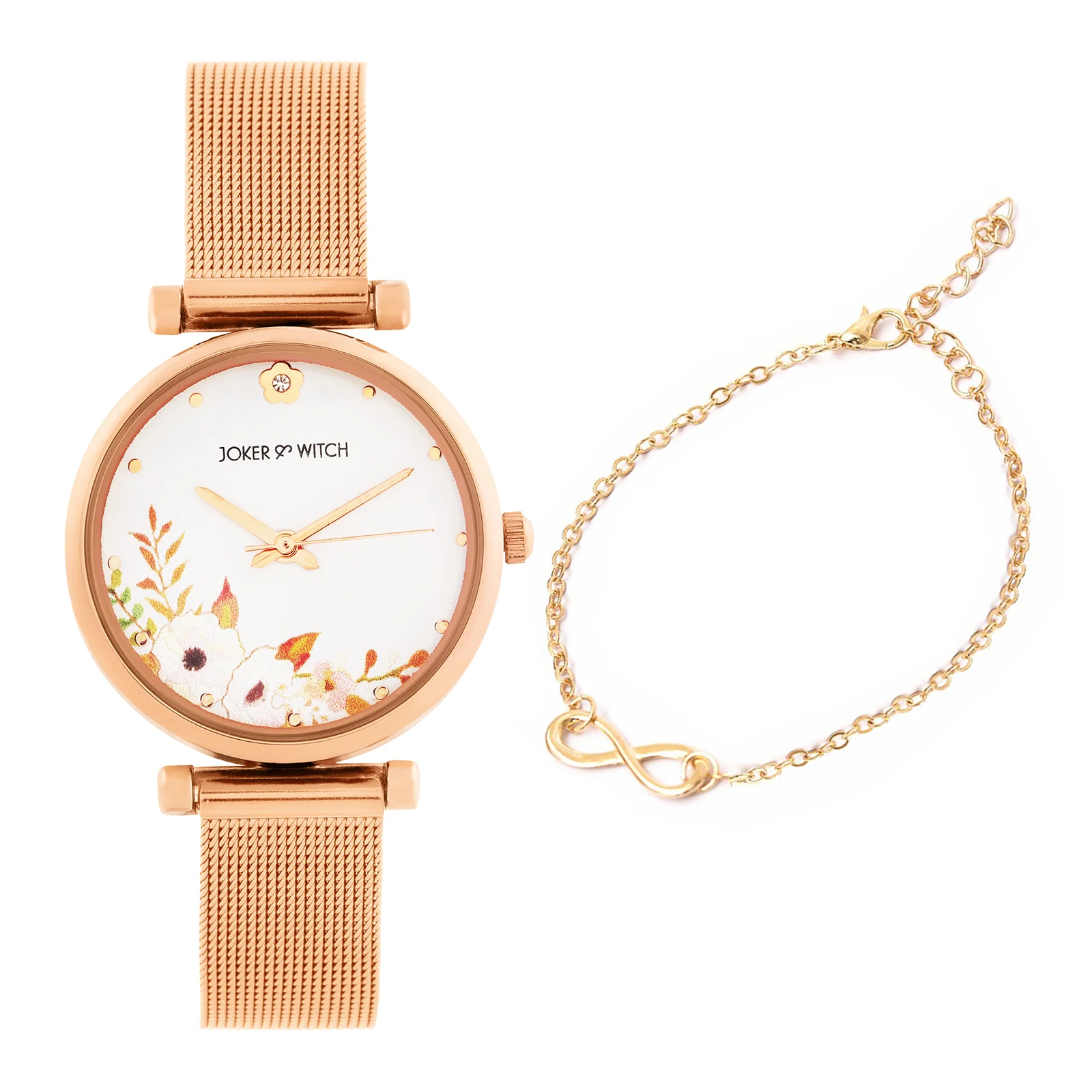 Rosé Drift Watch Bracelet Stack - Image 2