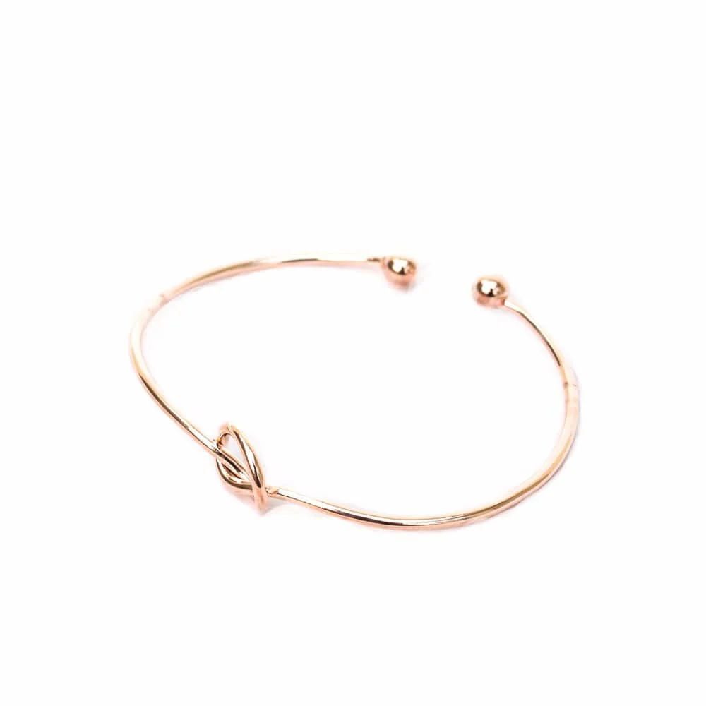 Rosegold Knot Bracelet - Image 3