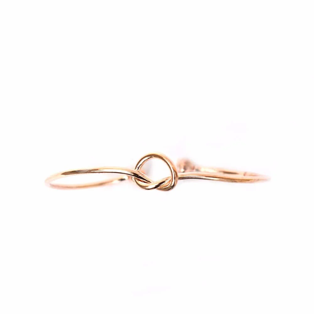 Rosegold Knot Bracelet - Image 5