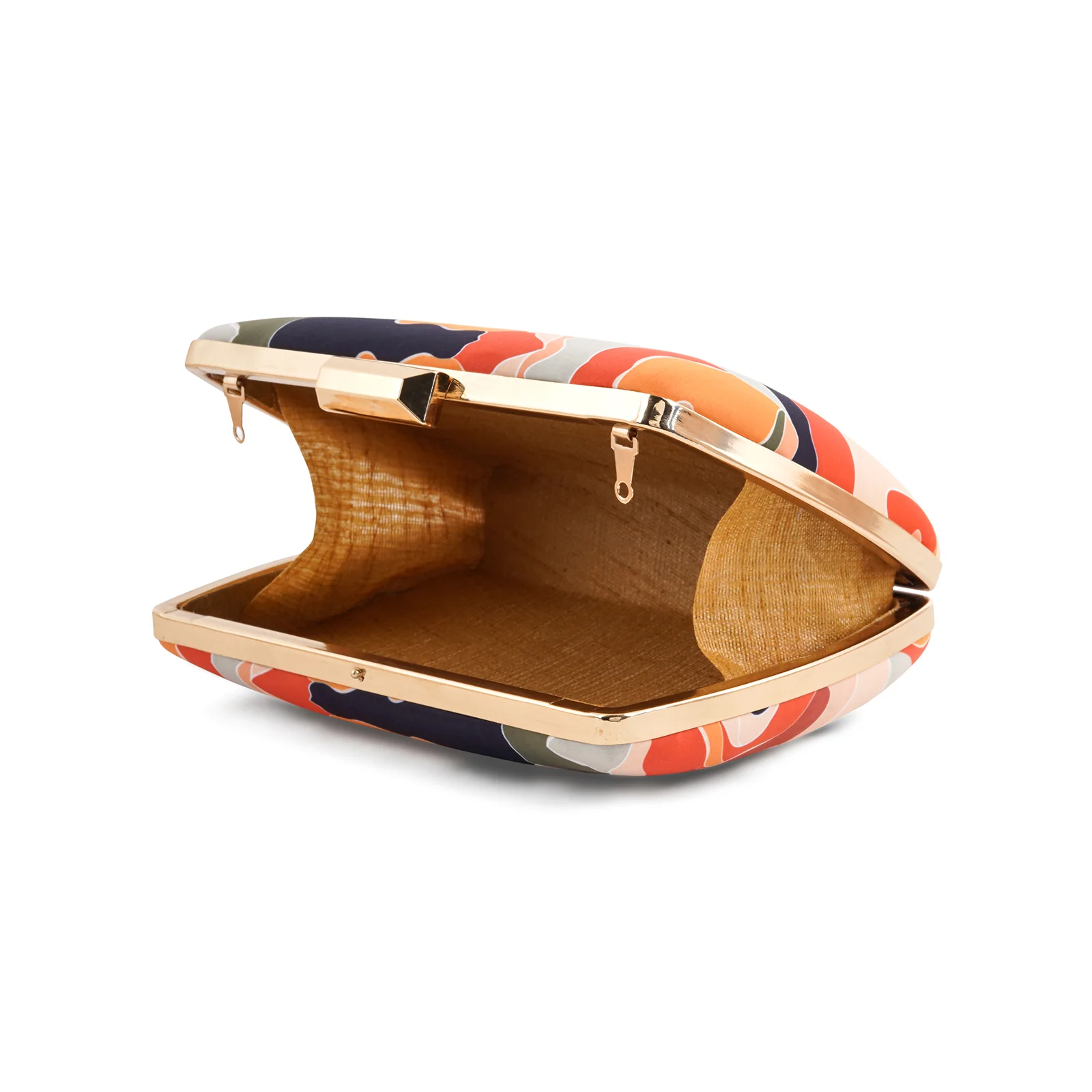 Rosey Salsa Multicolour Printed Clutch - Image 7