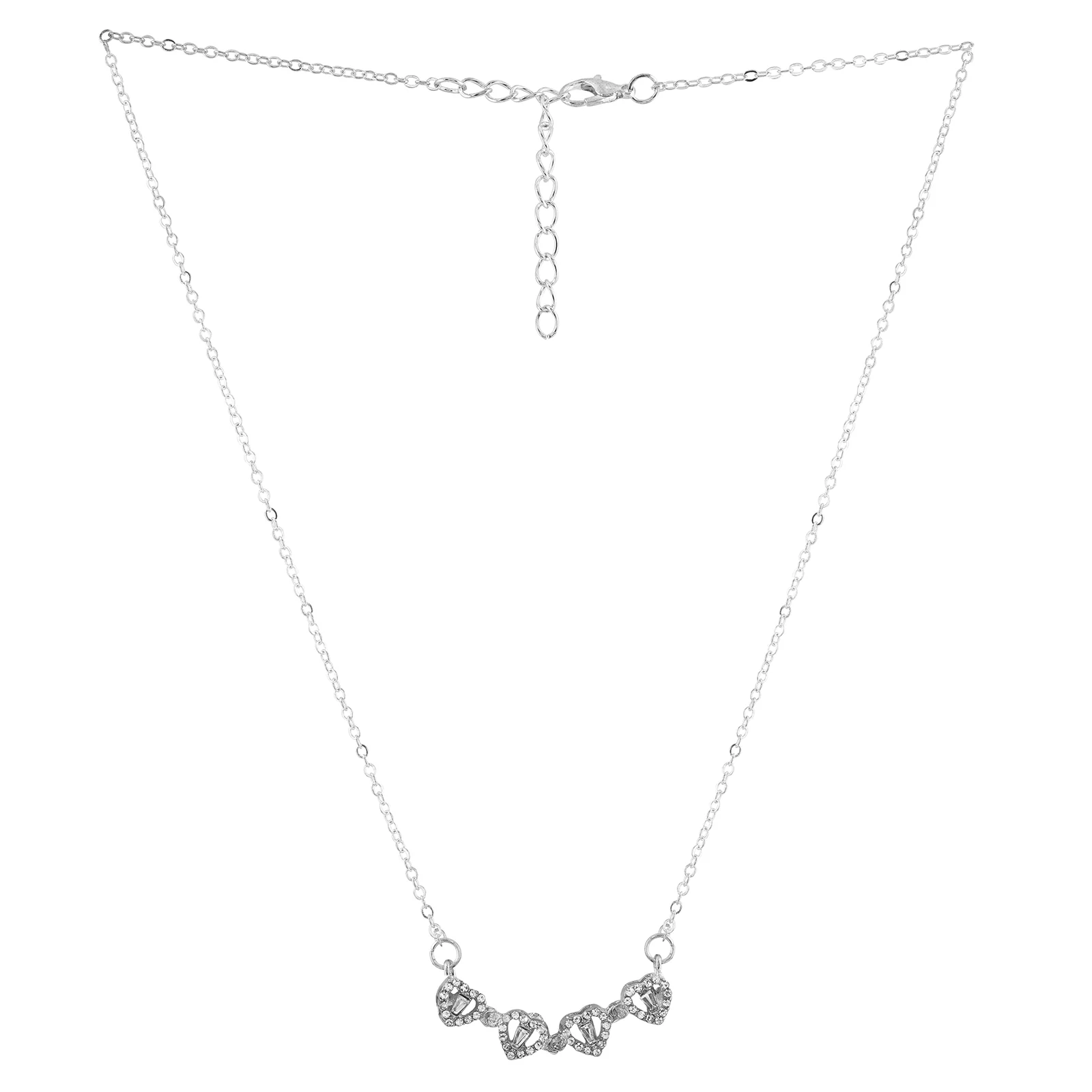 Roxanne two in one Silver Necklace - Image 5