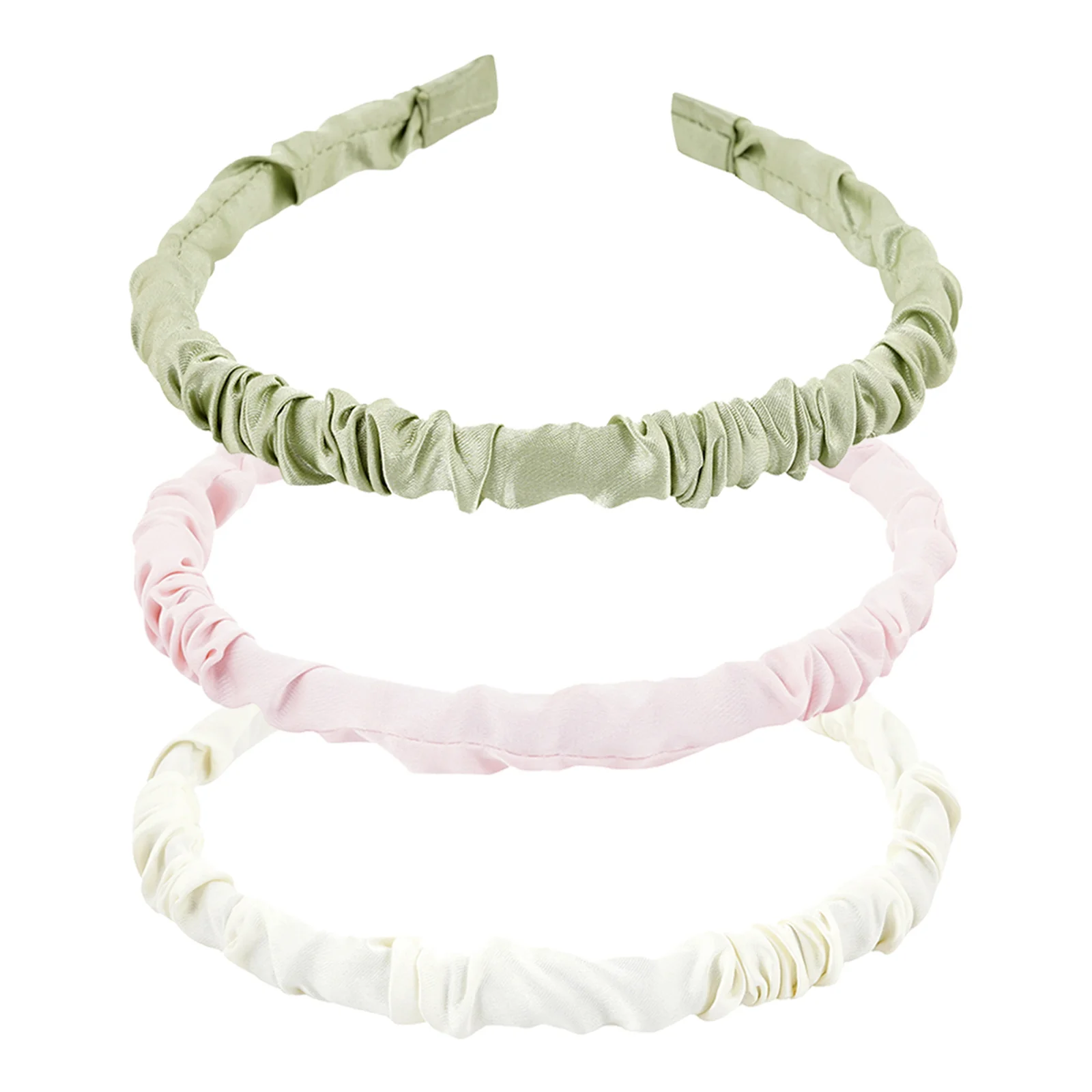 Saga Pastel Ruched Hairband - Image 4