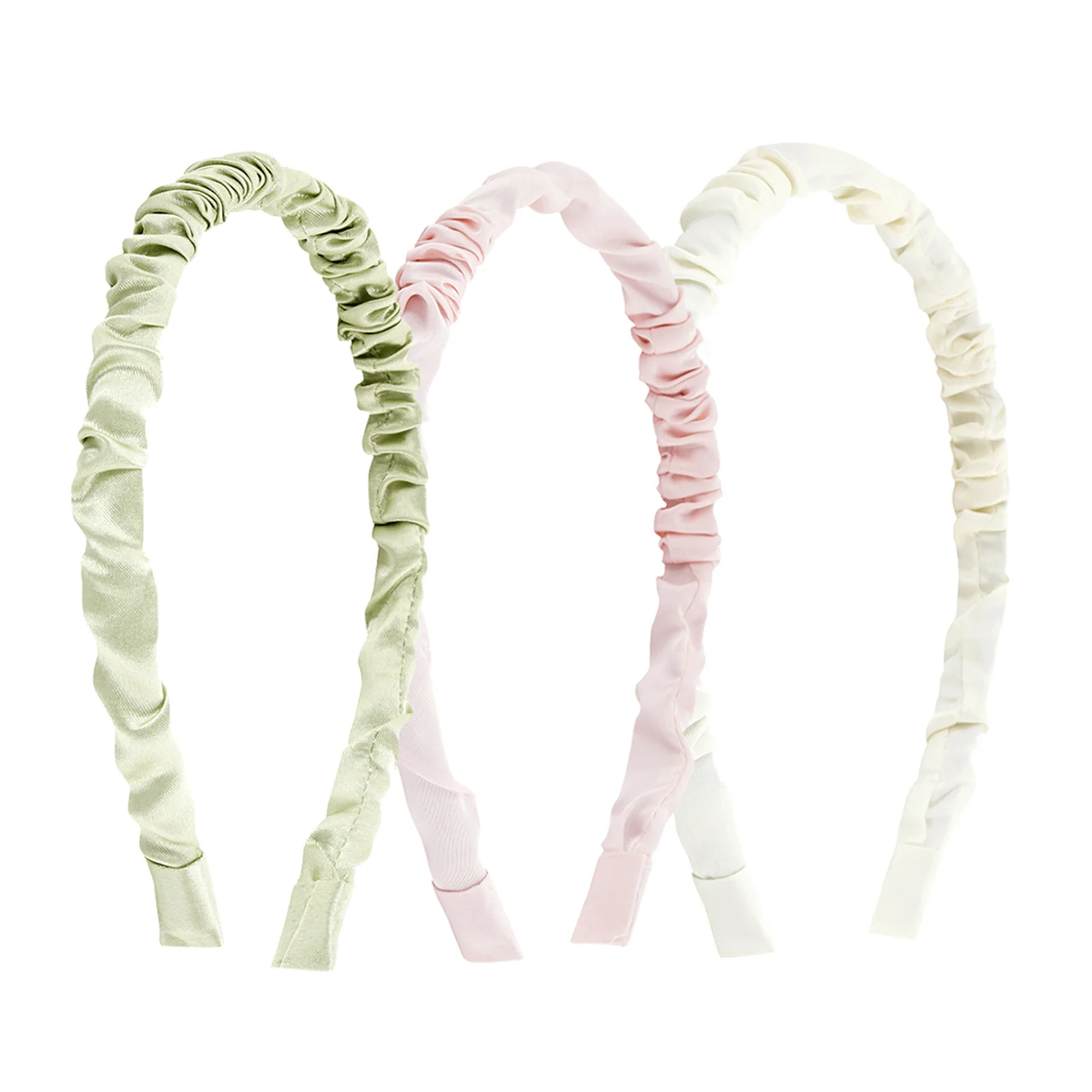 Saga Pastel Ruched Hairband - Image 5