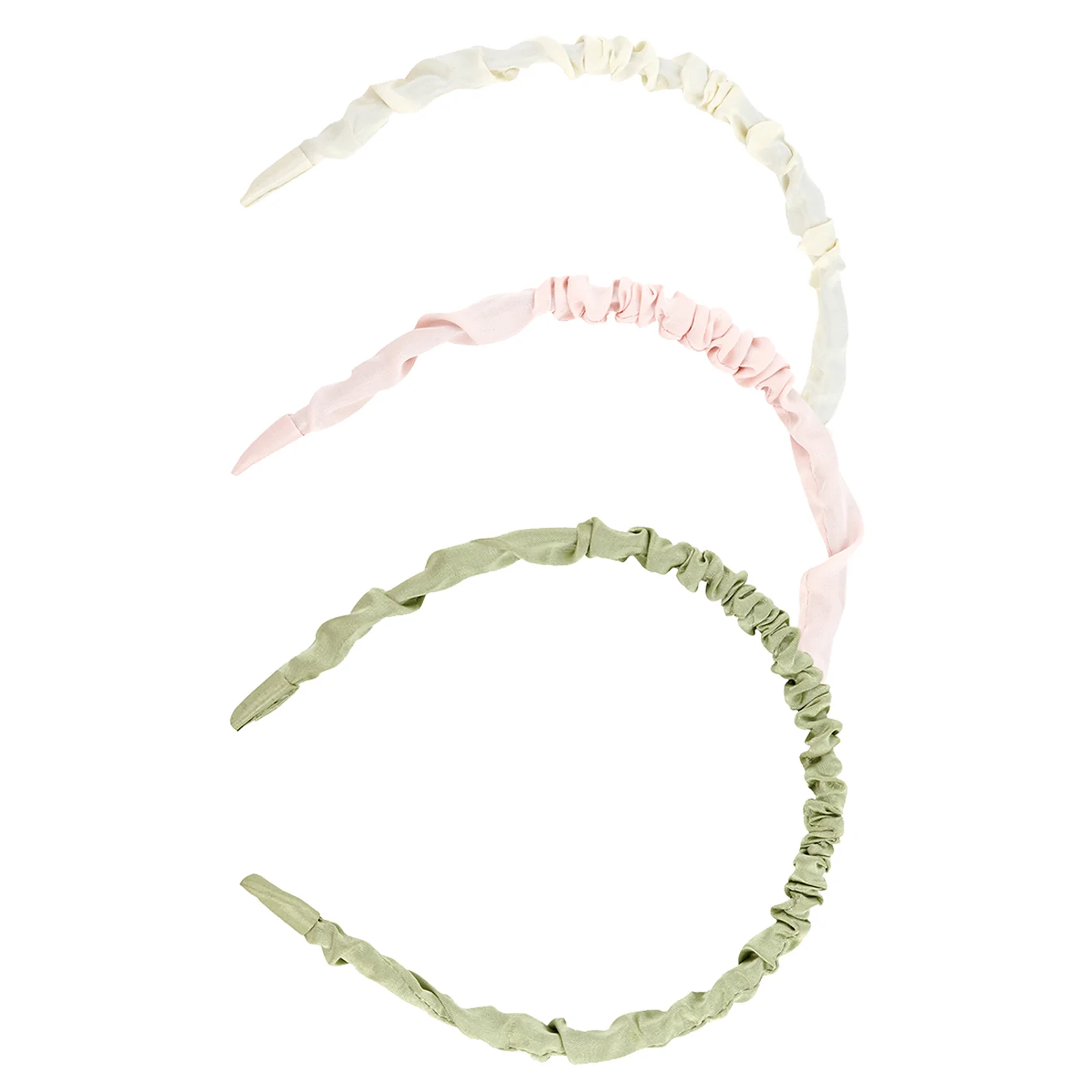 Saga Pastel Ruched Hairband - Image 6