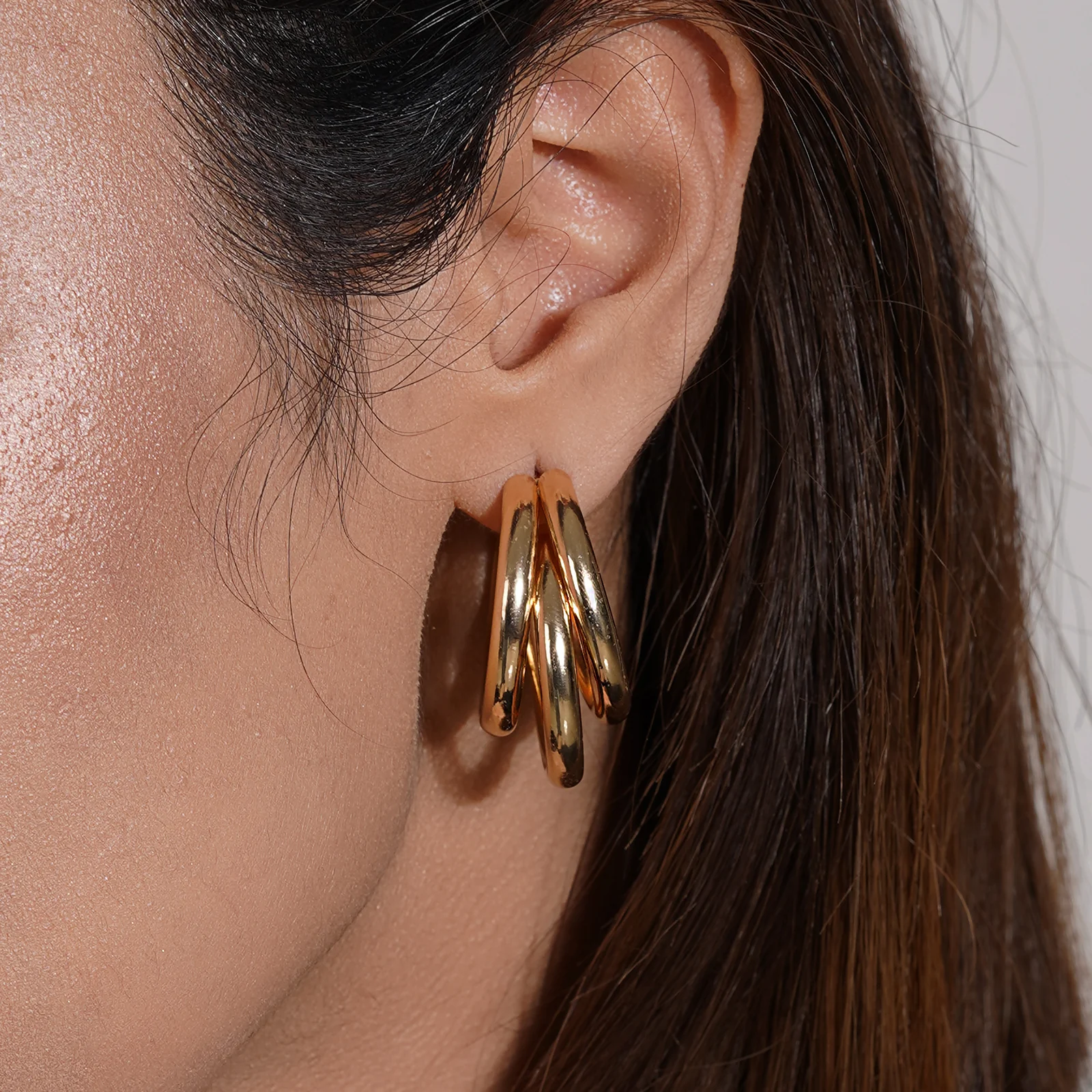 Sage Hoop-Stud Combo Set - Image 2