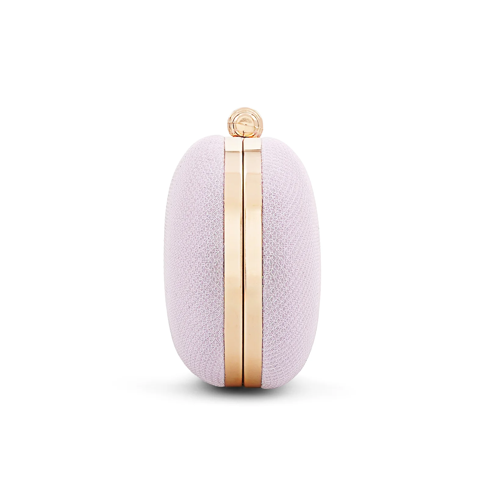 Salma Lavendar Glam Metallic Clutch - Image 6