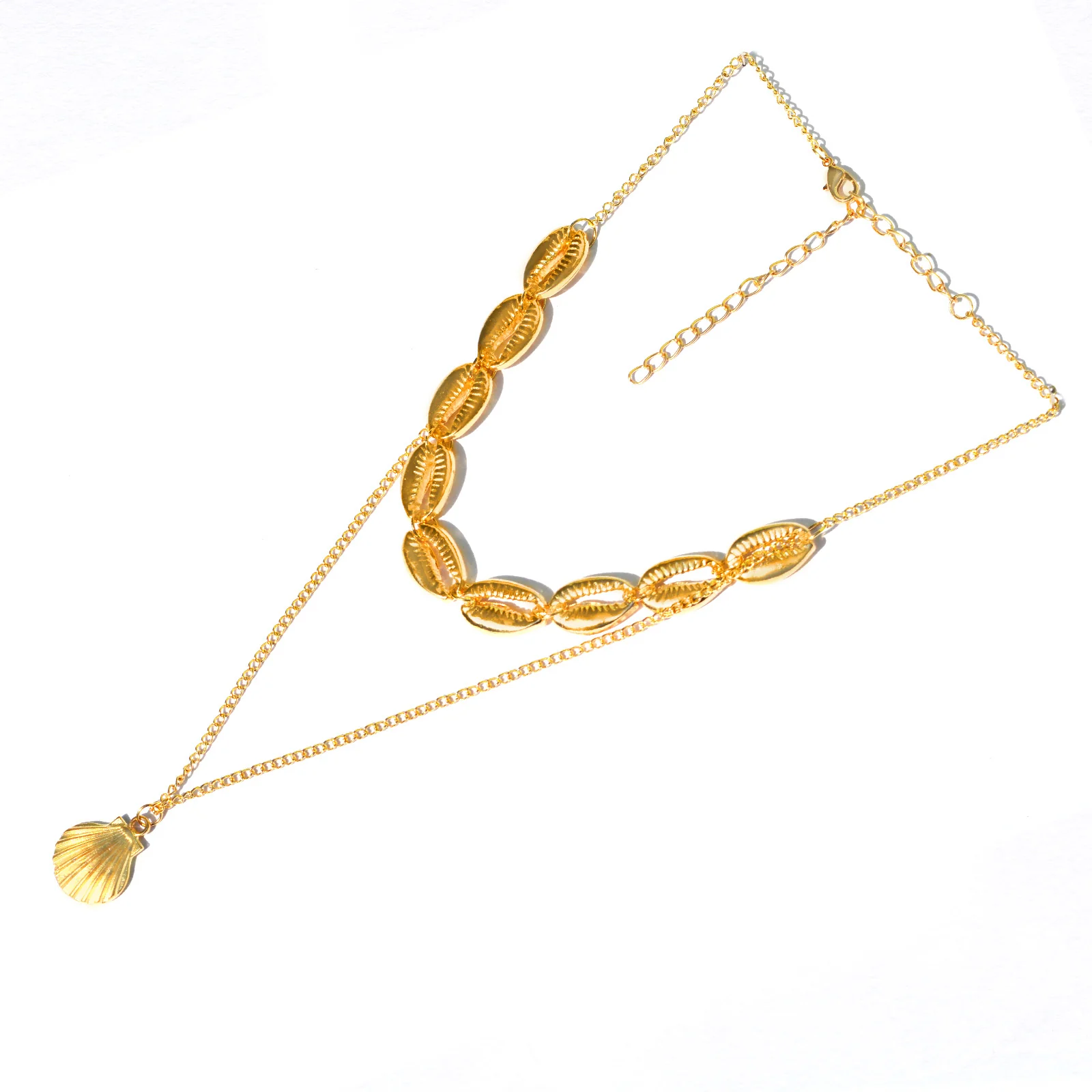 Sea Shells Layered Necklace - Image 4