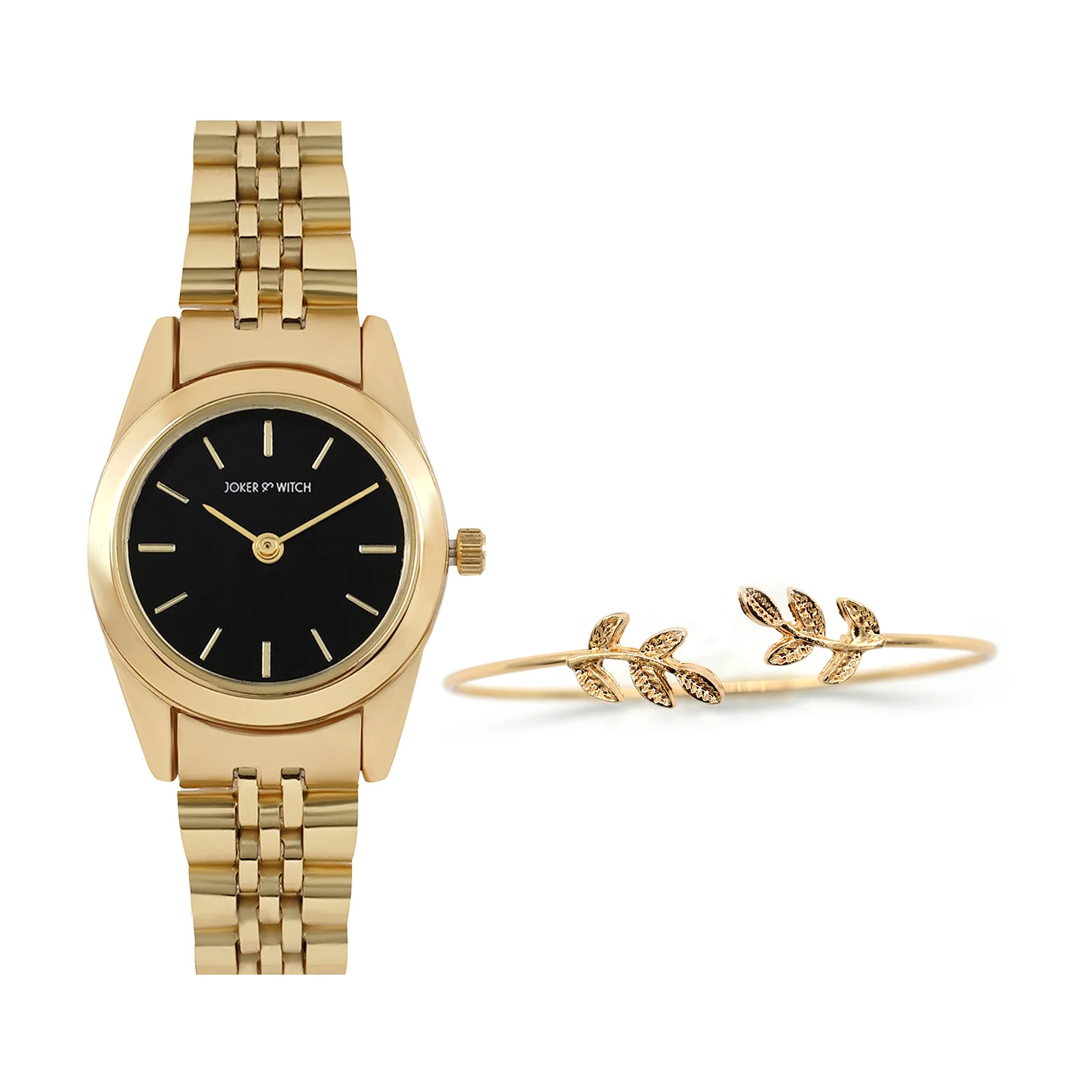 Serafina Gold Watch Bracelet Stack - Image 2