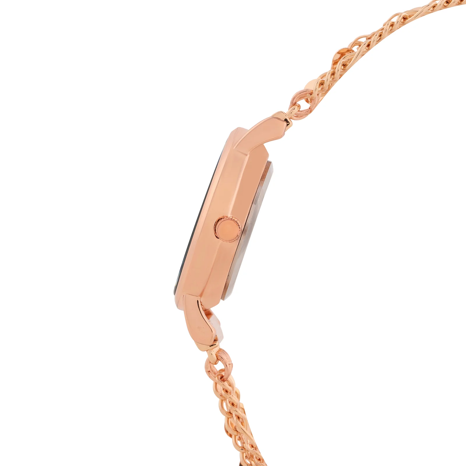 Seraphina White Small Dial Rose Gold Chain Strap Women's Watch - Image 5