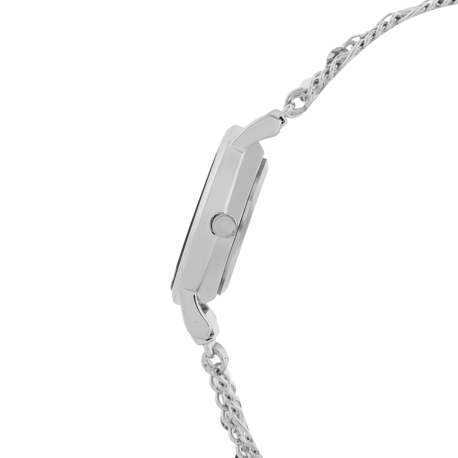 Seraphina White Small Dial Silver Chain Strap Women's Watch - Image 5