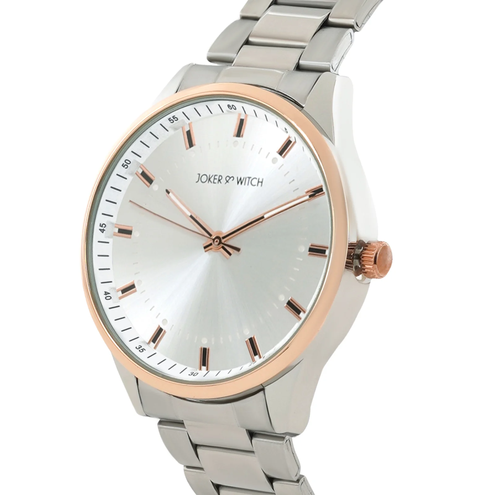 Shanghai Silver Large Dial Linked Chain Strap Men's Watch - Image 4
