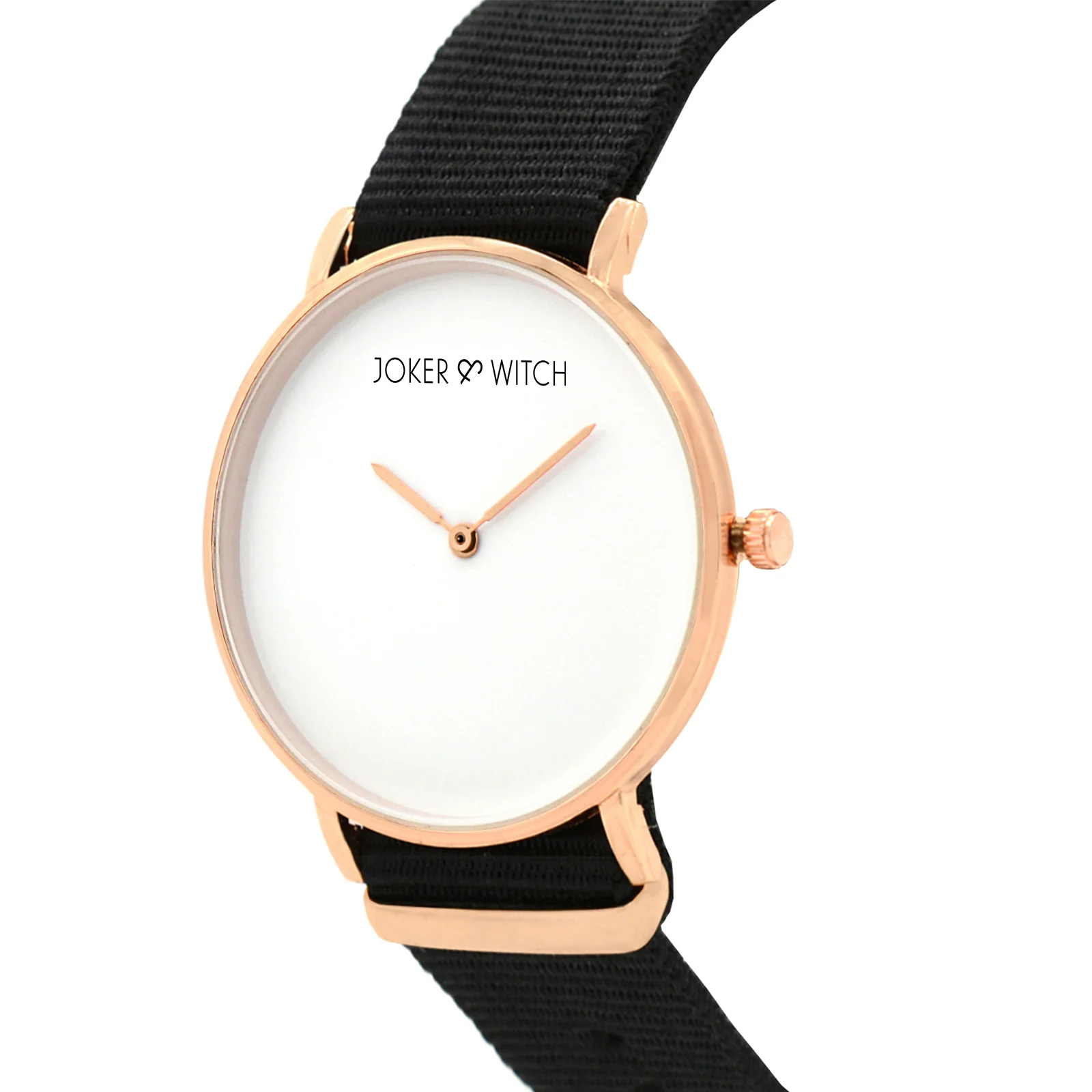 Neo White Large Dial Black Nato Strap Men's Watch - Image 2