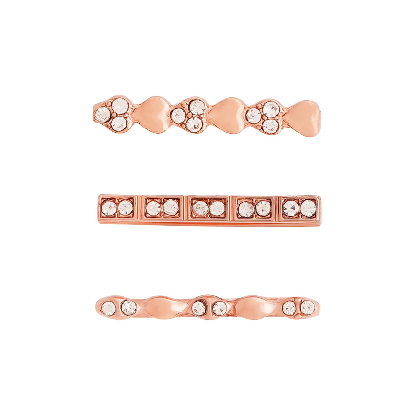 Shinning Diamonds Rosegold Ring Watch Charm - Image 3
