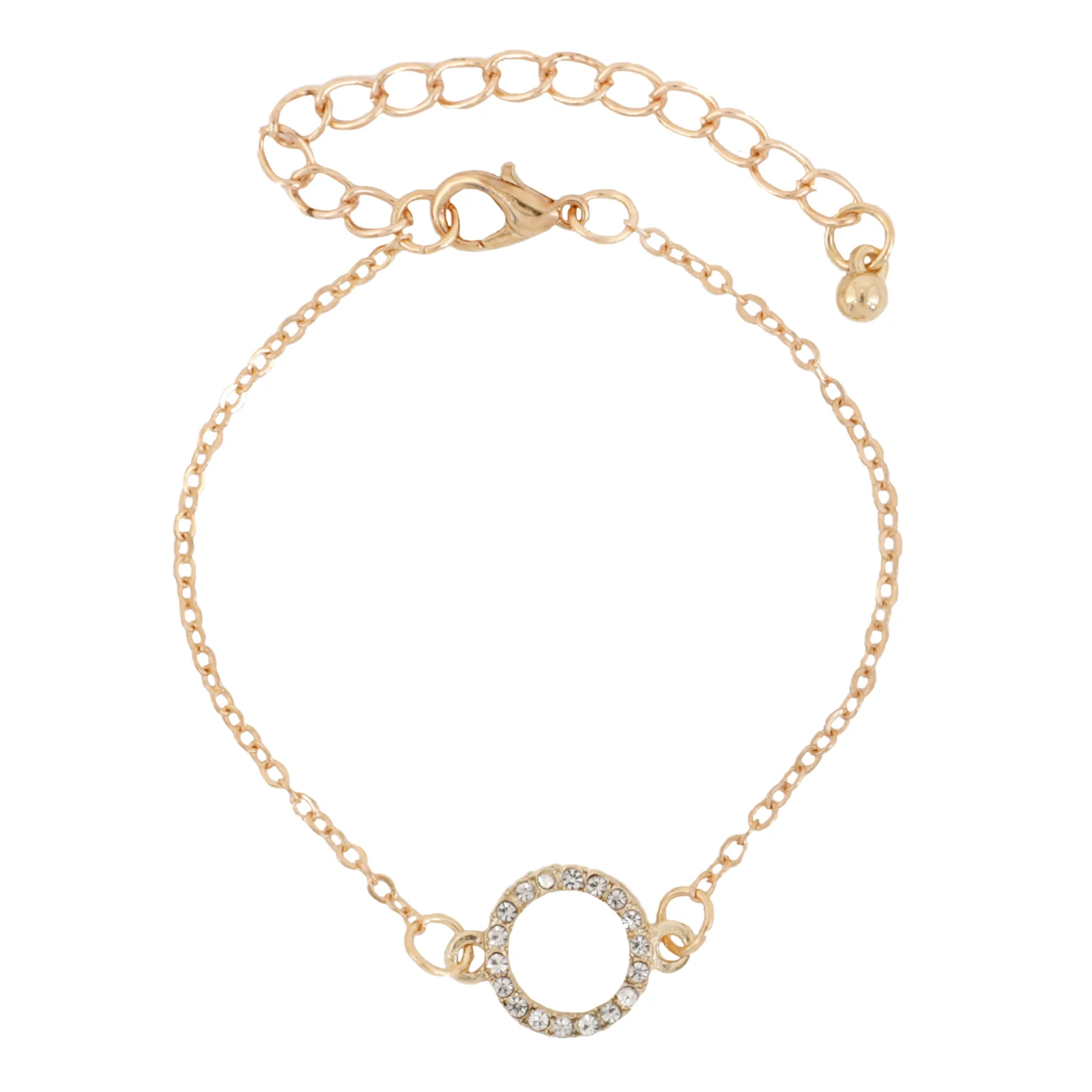 Bewitched Shiny Halo Gold Bracelet - Image 3