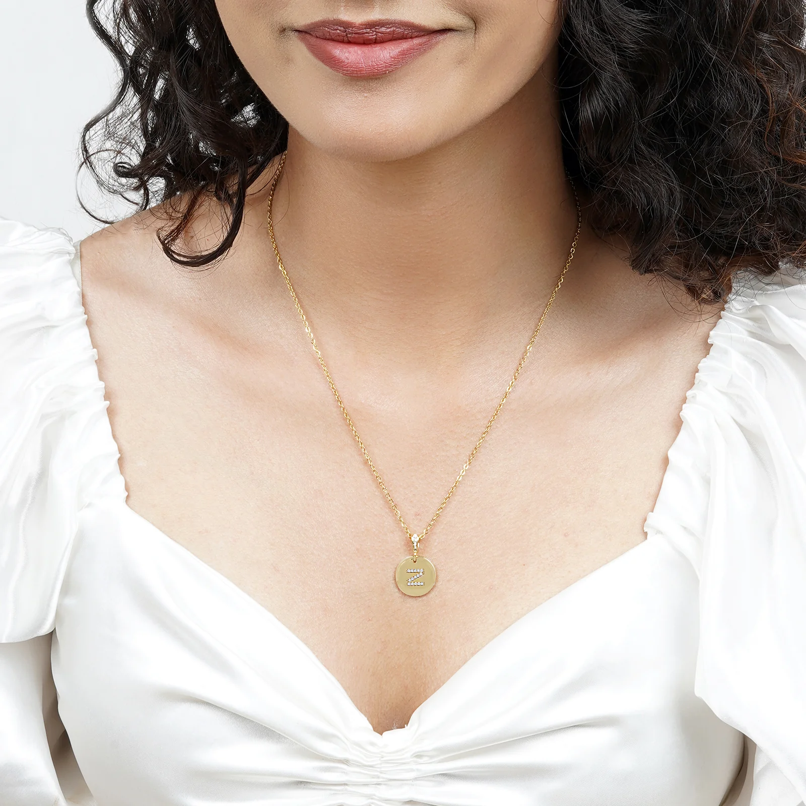 Silken Alphabet Z Necklace - Image 2