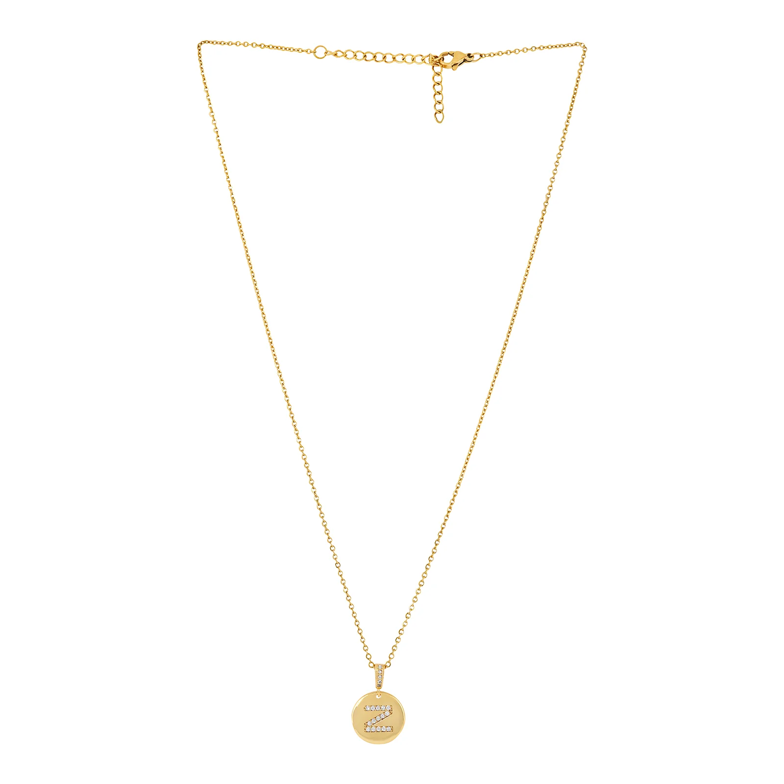 Silken Alphabet Z Necklace - Image 3