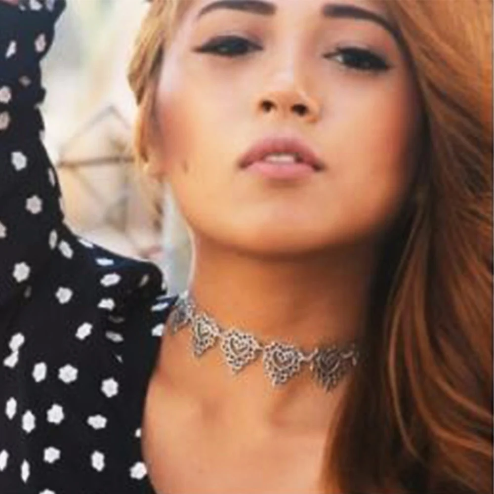 Silver Filigree Choker - Image 5