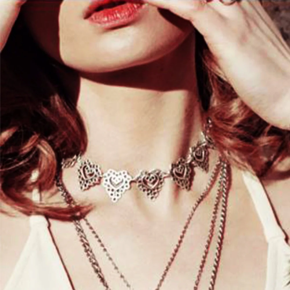 Silver Filigree Choker - Image 6