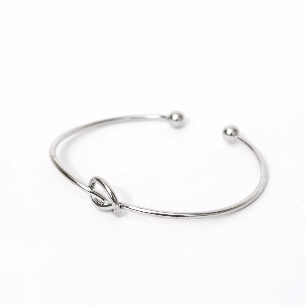 Silver Knot Bracelet - Image 2