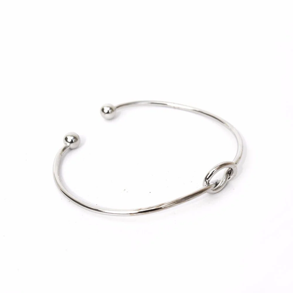 Silver Knot Bracelet - Image 3