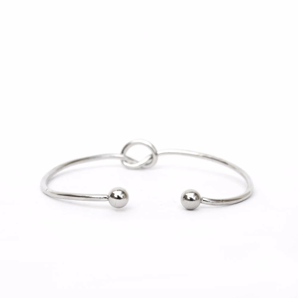 Silver Knot Bracelet - Image 4