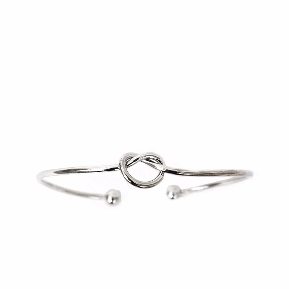 Silver Knot Bracelet - Image 5