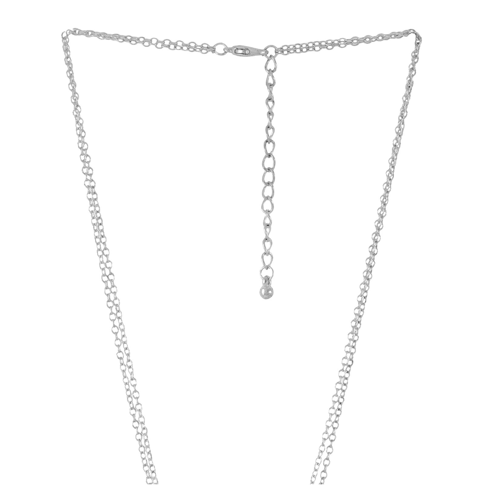Bewitched Silver Sage Layered Necklace - Image 5