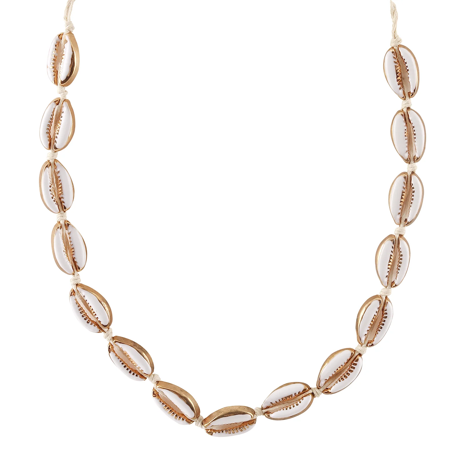 Sirena Sea Shell Gold Necklace - Image 4