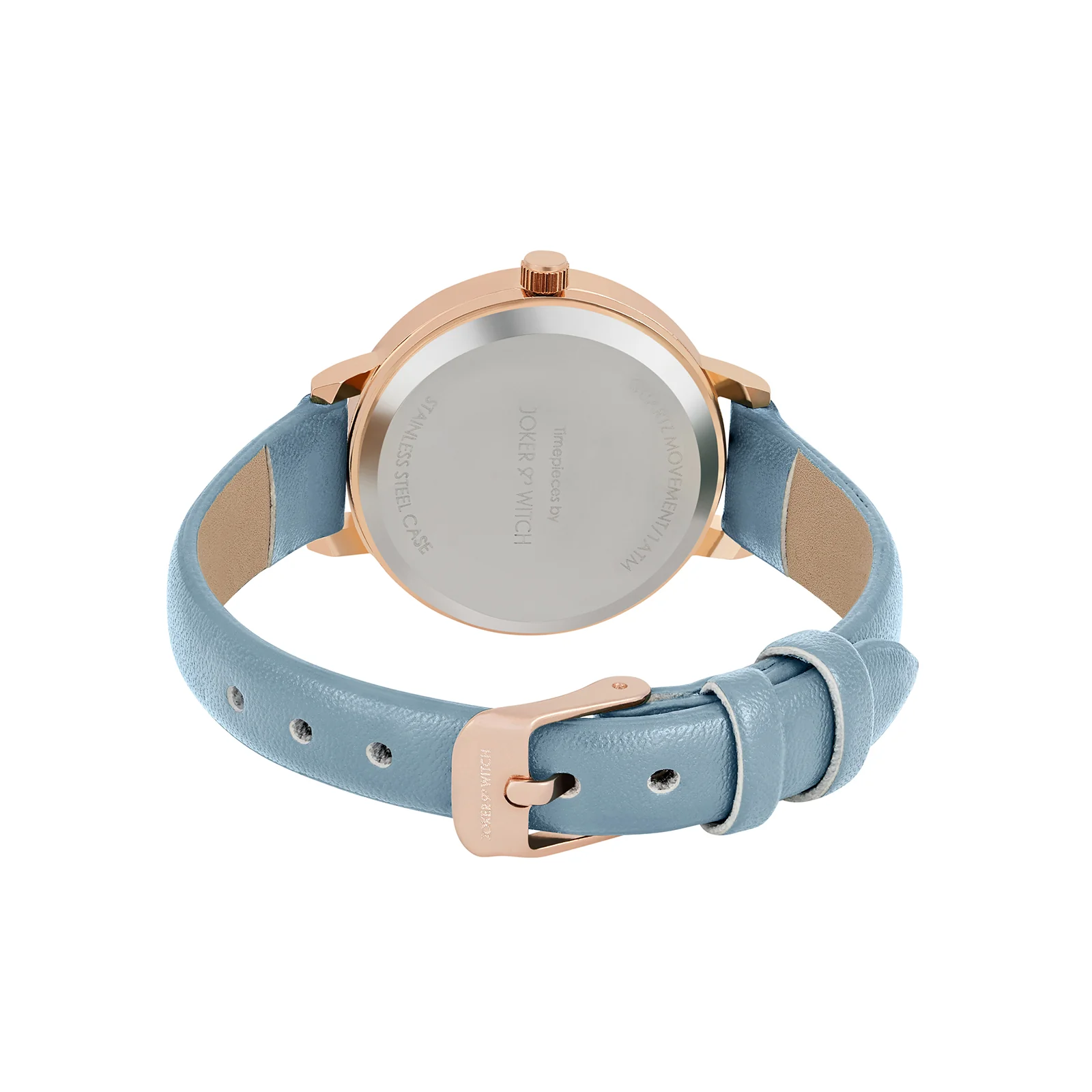 Skyfall Grey and MOP Medium Dial Grey PU Strap Women's Watch - Image 6