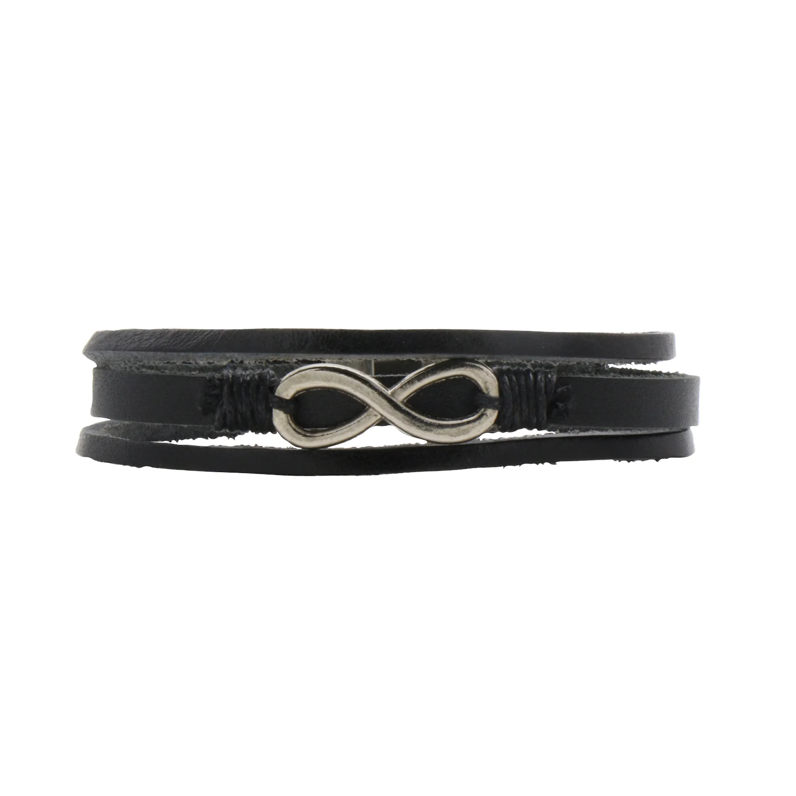 Smoky Black Men's Watch Bracelet Stack - Image 2